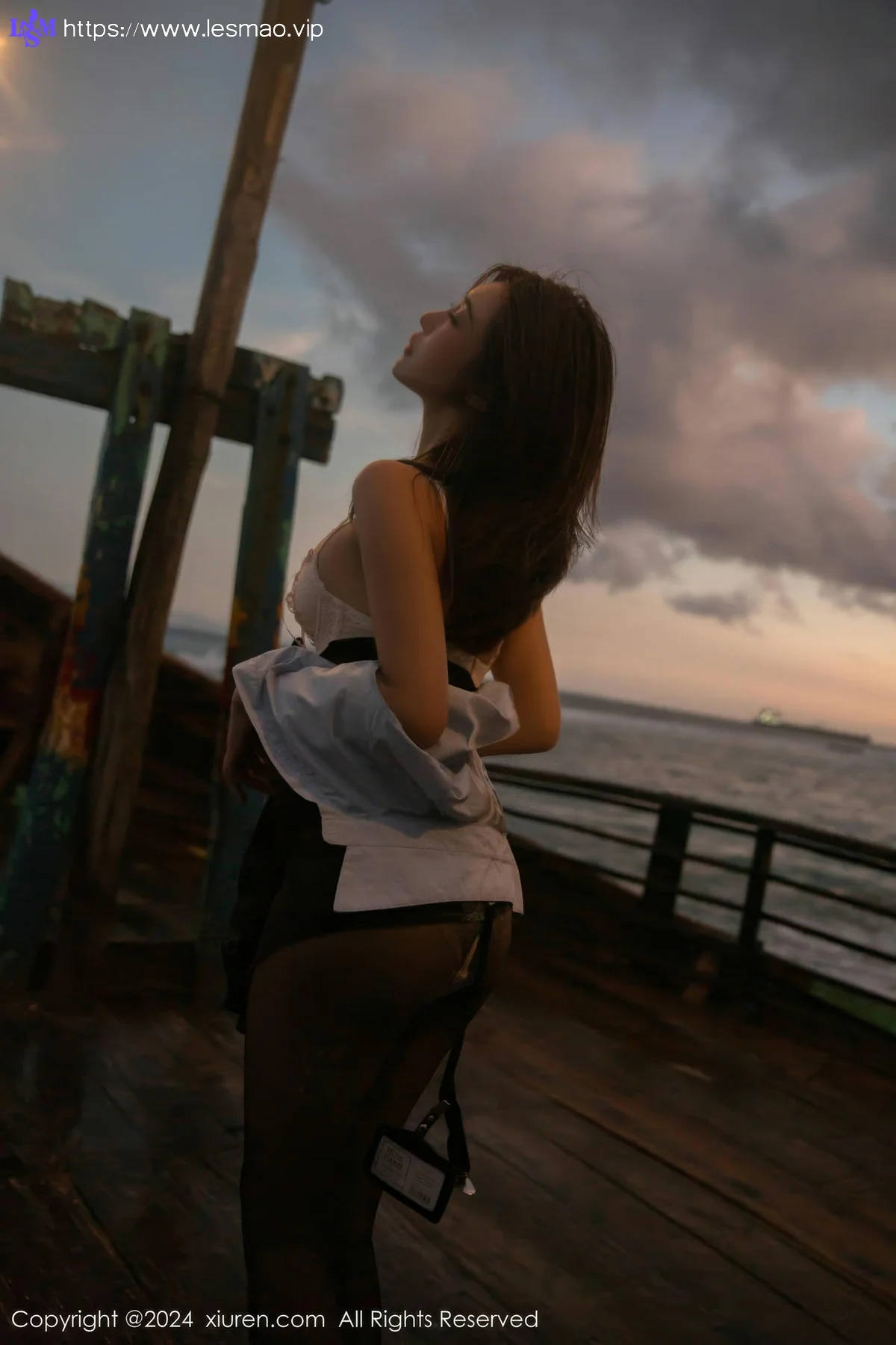 XiuRen 秀人 No.8752 绮里嘉ula 淡蓝T恤性感写真1 - 48