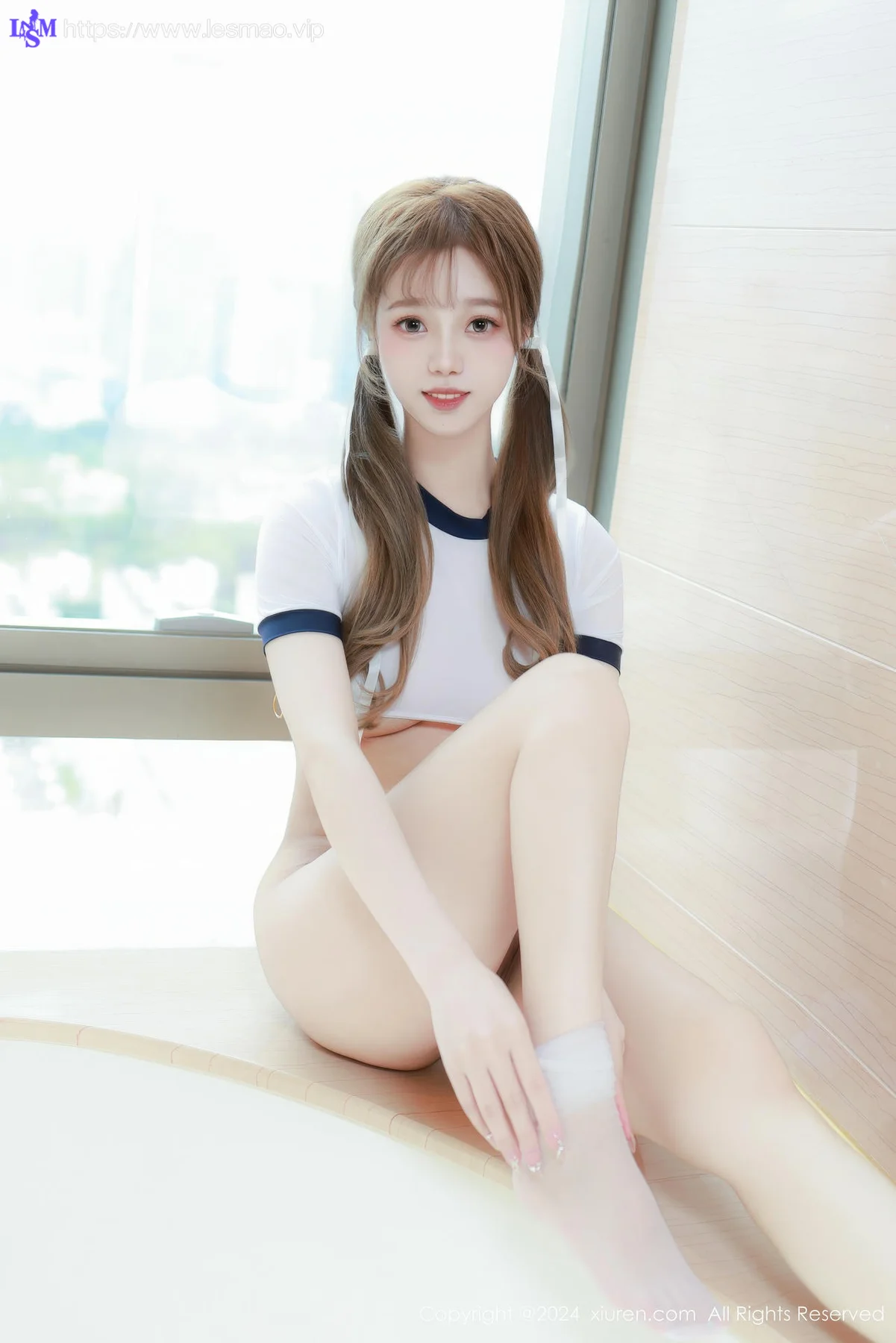 XiuRen 秀人 No.8757 甜白酱 白色死库水性感写真 - 38
