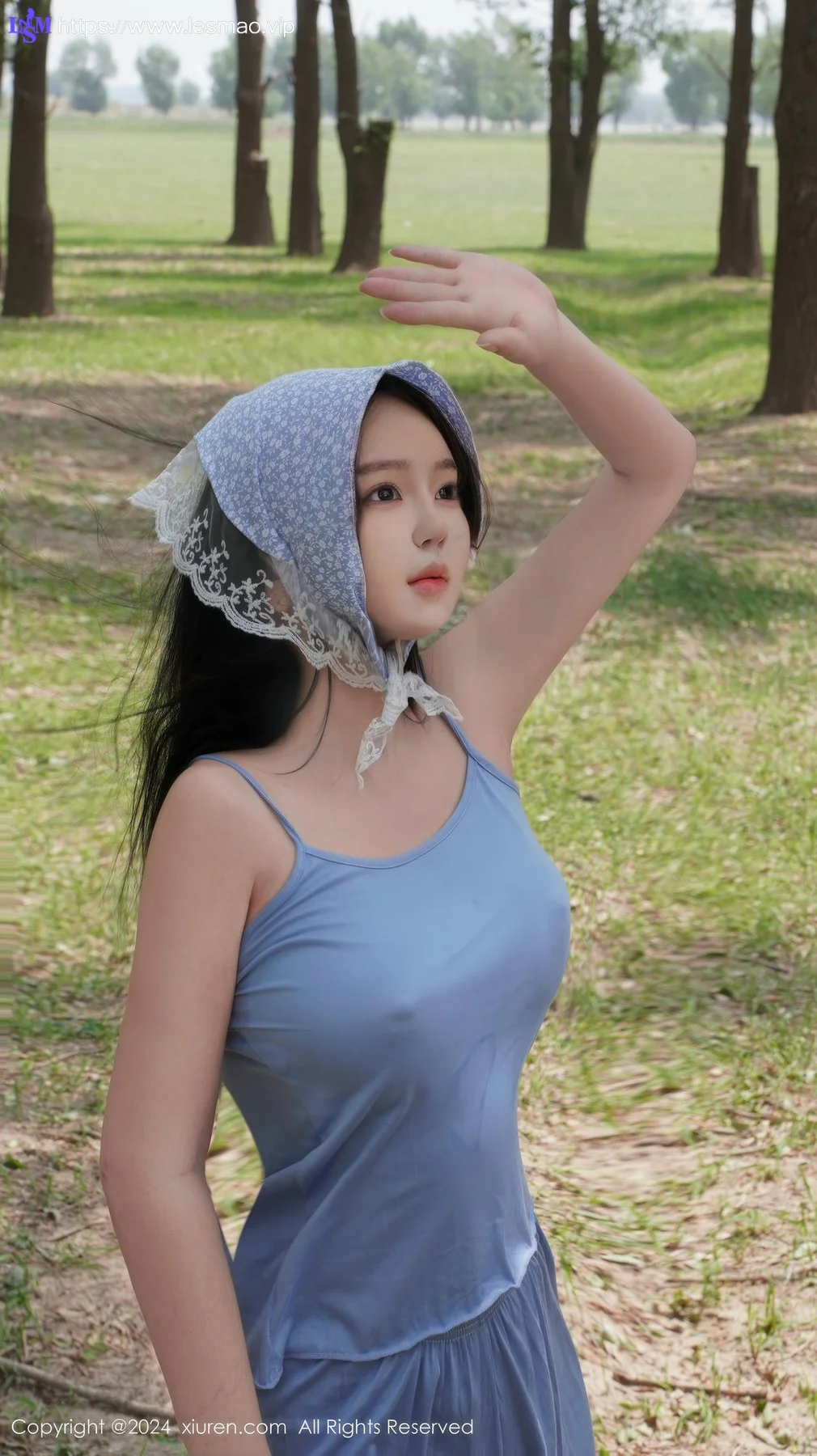 XiuRen 秀人 No.8777 小薯条nienie 放牛娃主题拍摄性感写真1 - 30