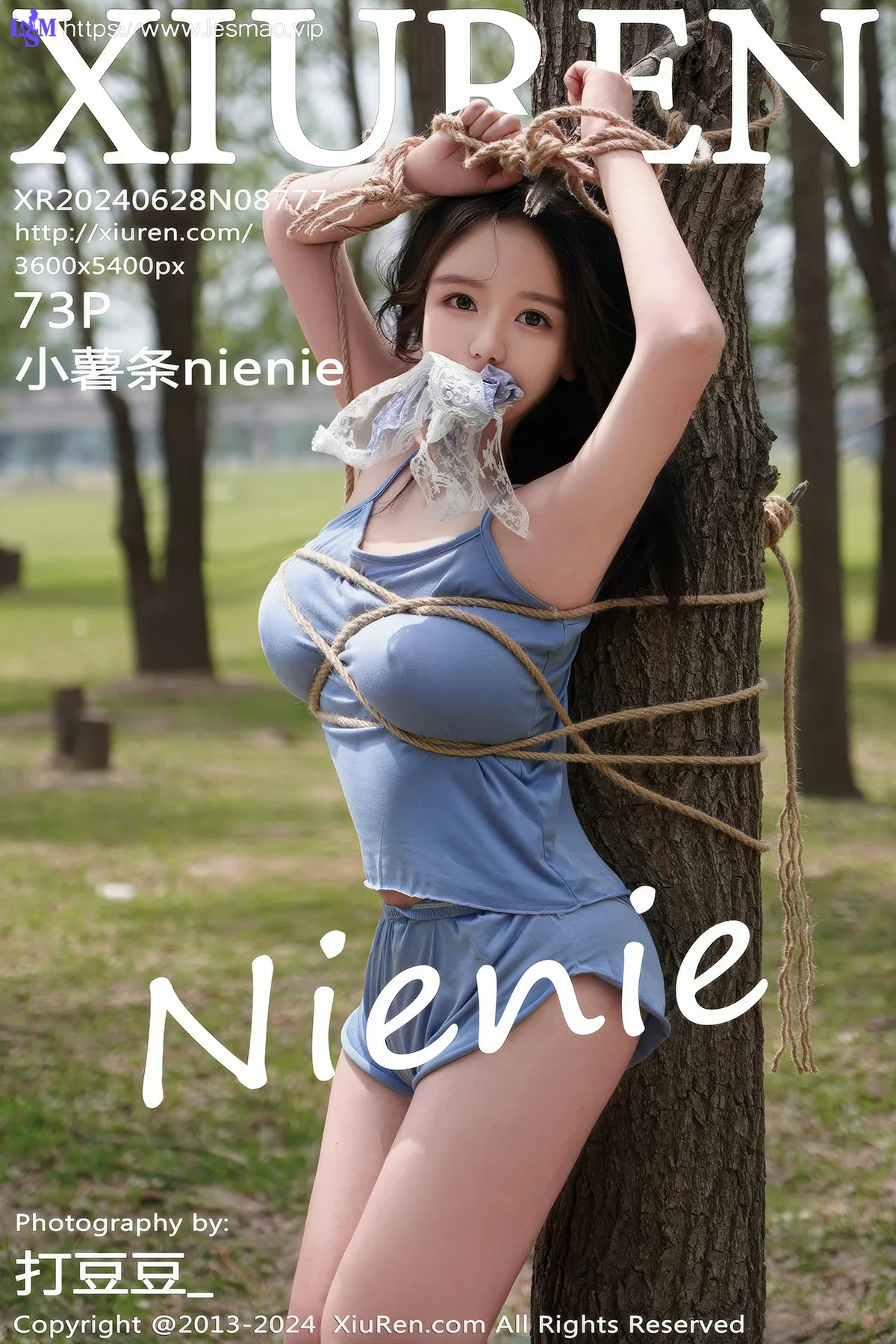 XiuRen 秀人 No.8777 小薯条nienie 放牛娃主题拍摄性感写真1 - 74