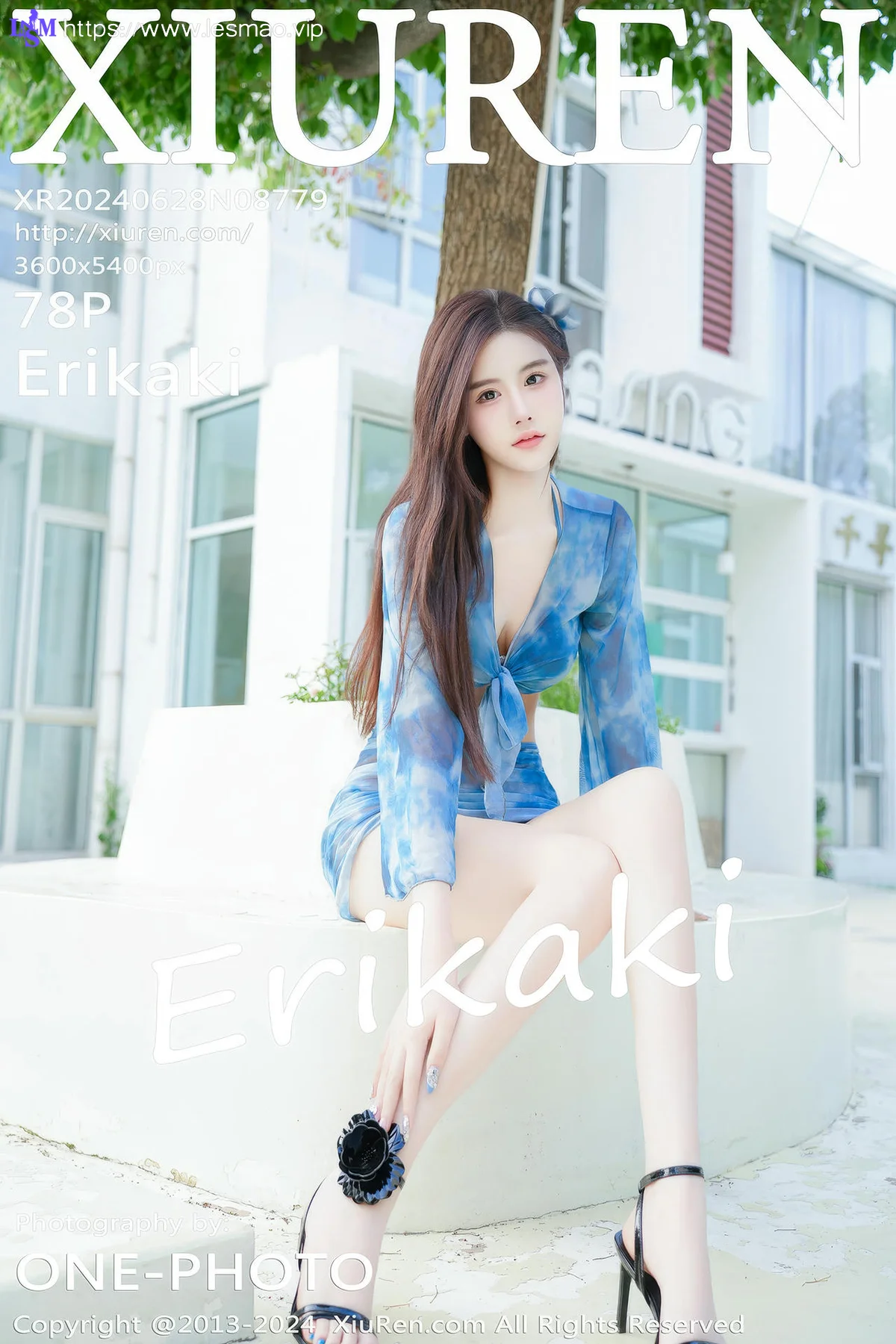 XiuRen 秀人 No.8779 Erikaki 泳池场景拍摄性感写真111 - 79