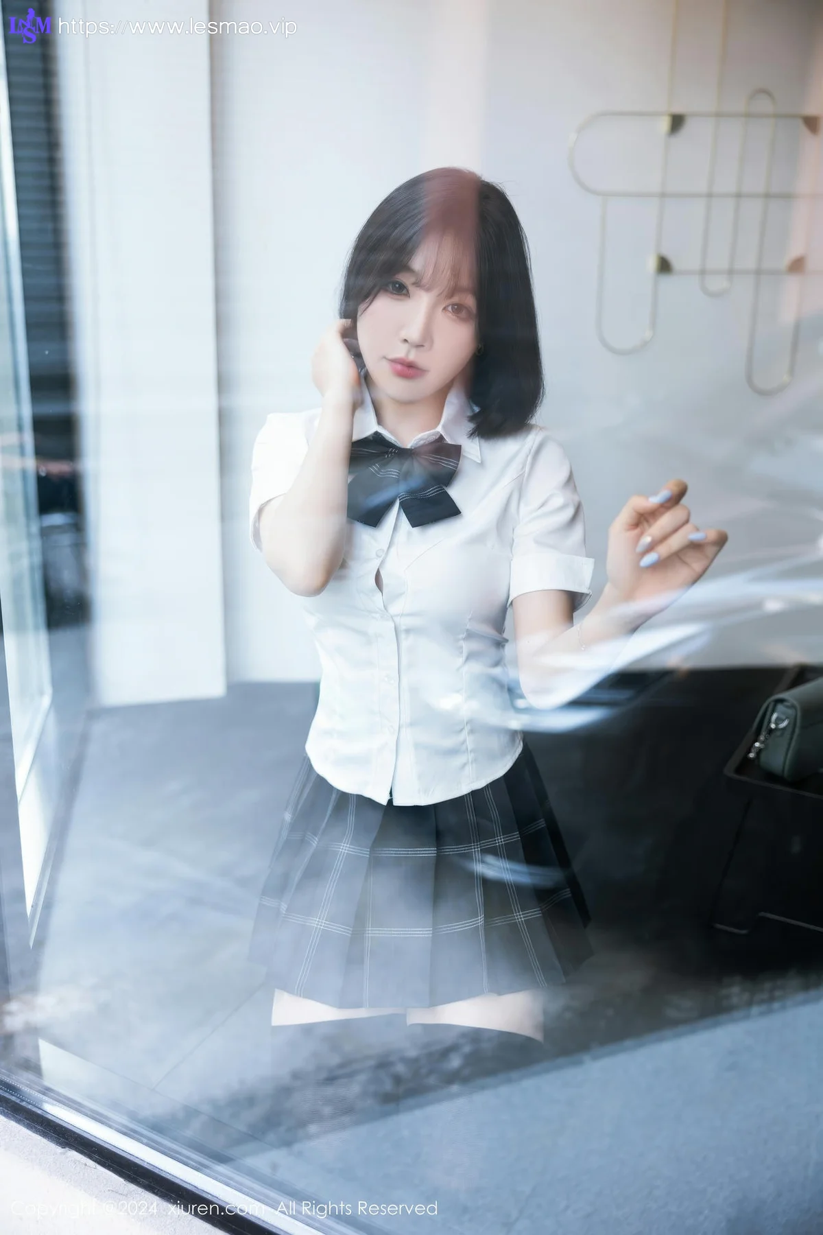 XiuRen 秀人 No.8785 徐莉芝Booty 学生制服性感写真11 - 11