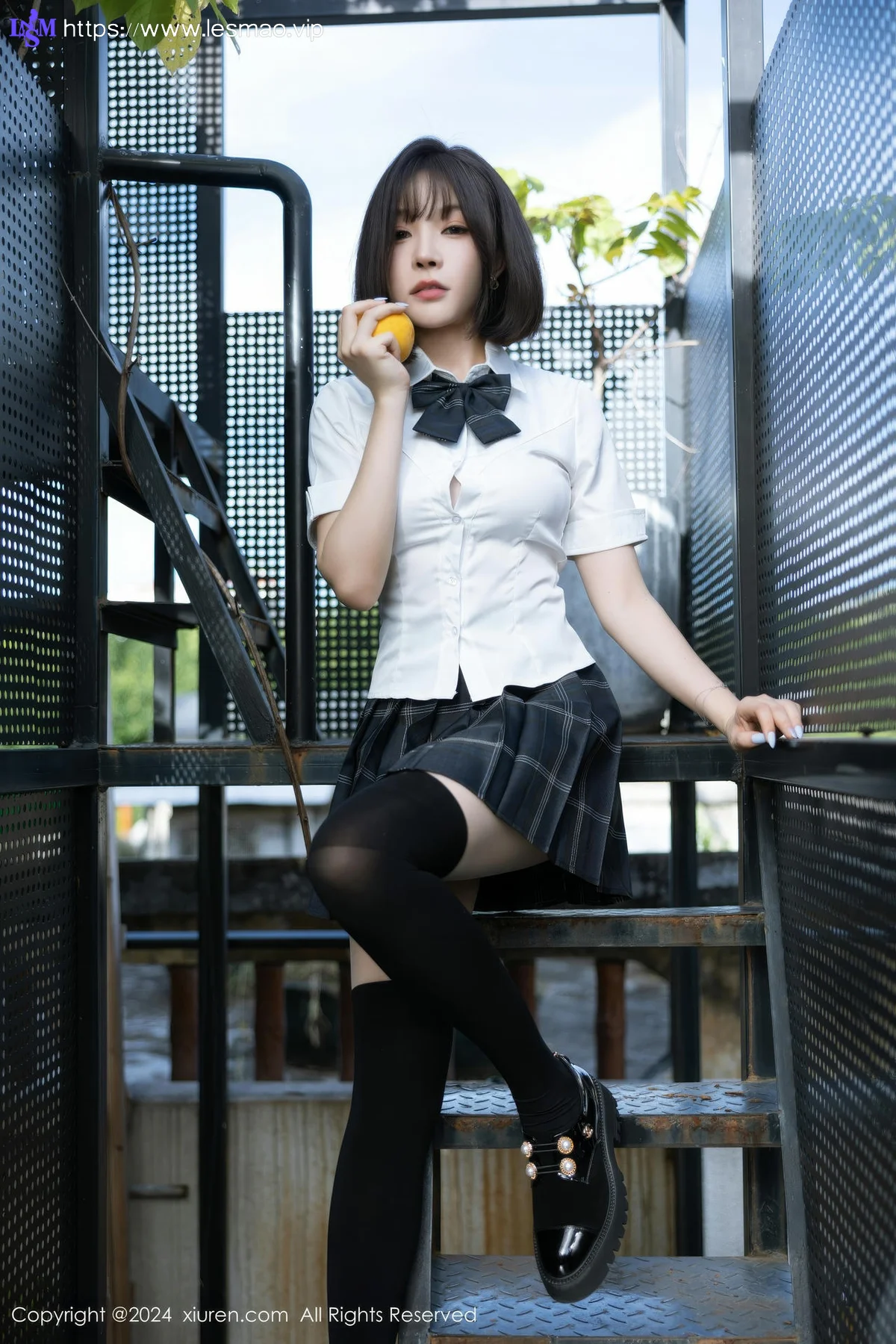 XiuRen 秀人 No.8785 徐莉芝Booty 学生制服性感写真11 - 28