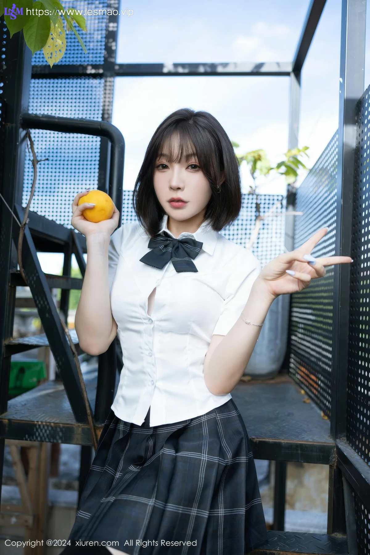 XiuRen 秀人 No.8785 徐莉芝Booty 学生制服性感写真11 - 30