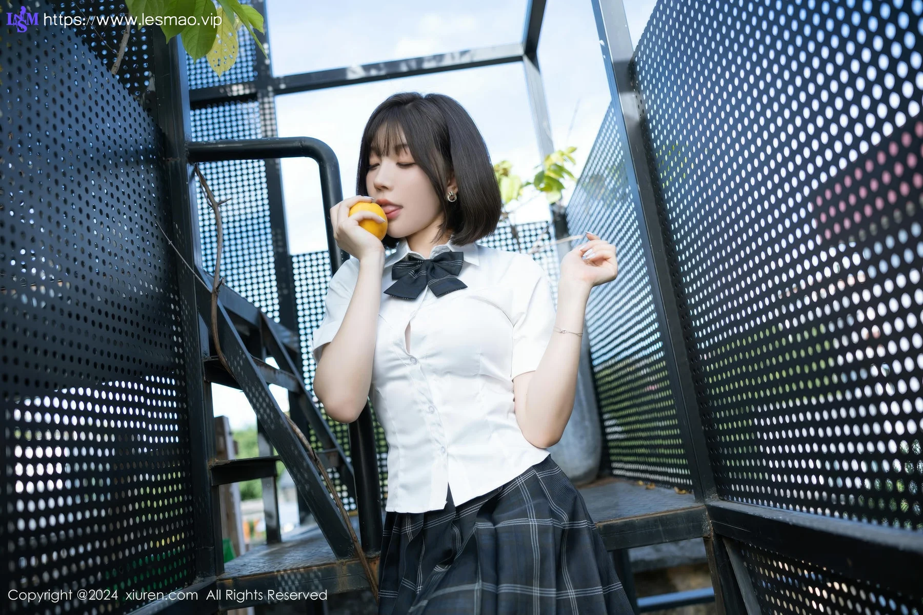XiuRen 秀人 No.8785 徐莉芝Booty 学生制服性感写真11 - 31