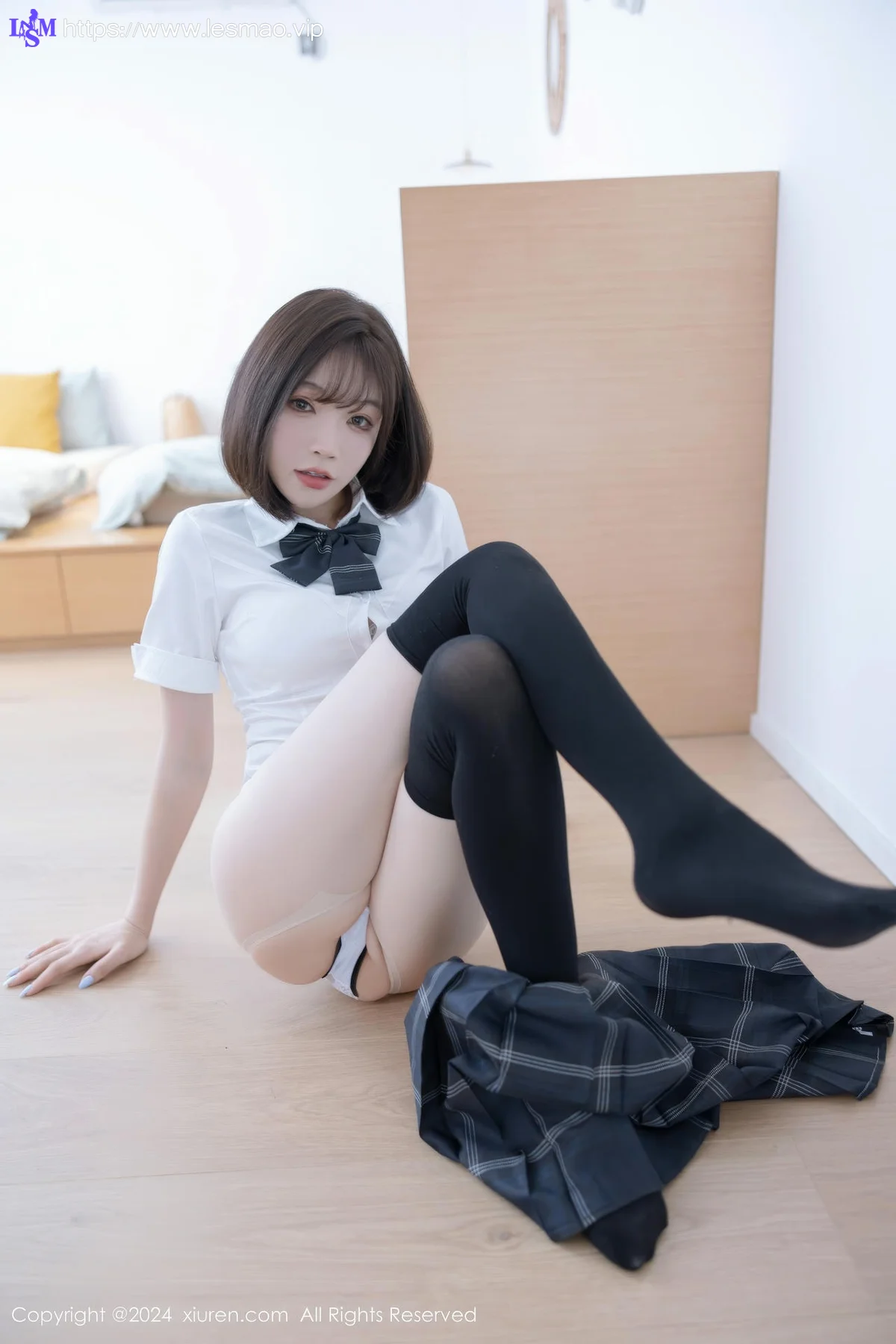XiuRen 秀人 No.8785 徐莉芝Booty 学生制服性感写真11 - 51