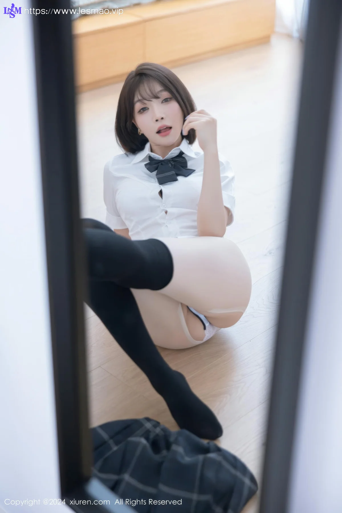XiuRen 秀人 No.8785 徐莉芝Booty 学生制服性感写真11 - 54