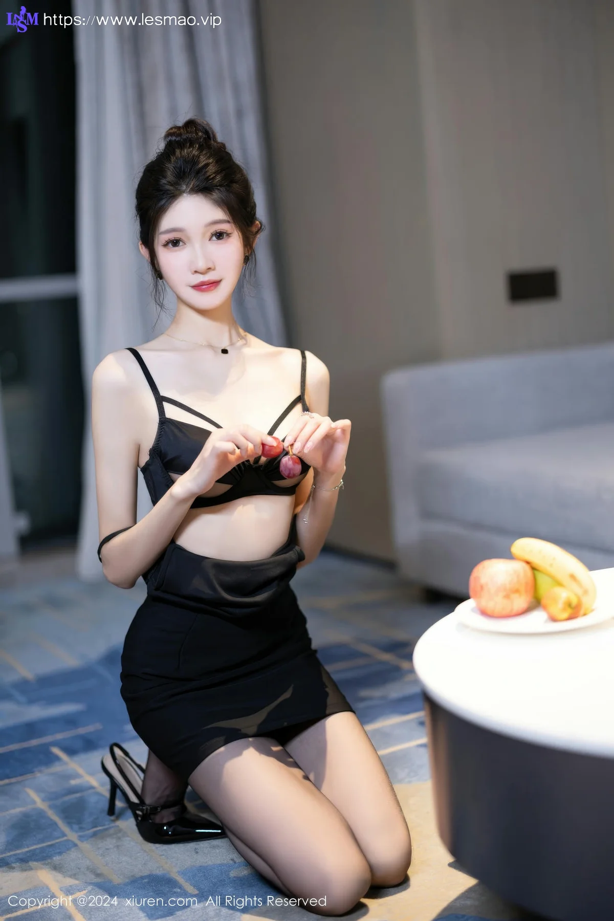 XiuRen 秀人 No.8791 程程程- 黑色OL服饰哈尔滨旅拍1 - 37