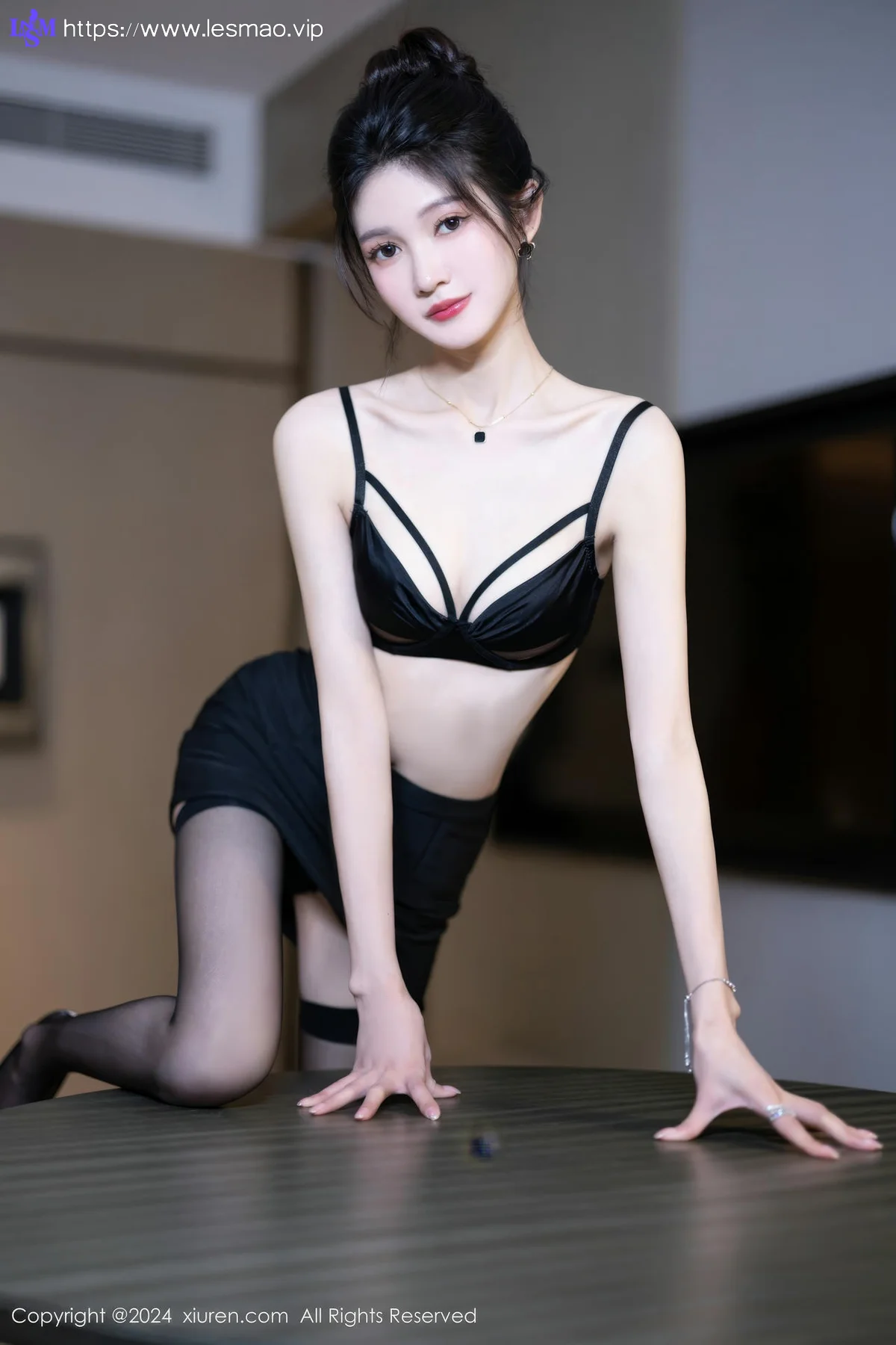 XiuRen 秀人 No.8791 程程程- 黑色OL服饰哈尔滨旅拍1 - 62