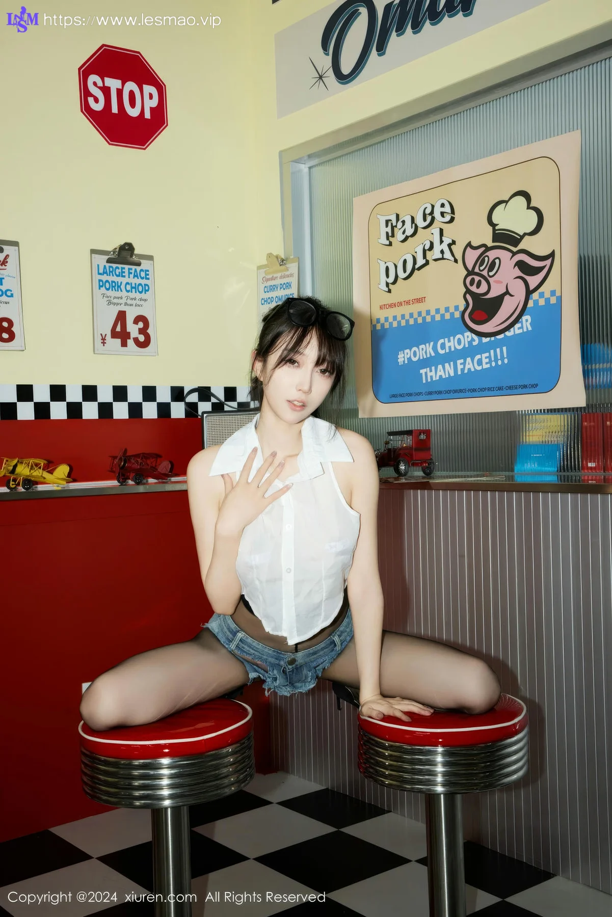 XiuRen 秀人 No.8811 玥儿玥er 超短牛仔裤杭州心愿旅拍11 - 35