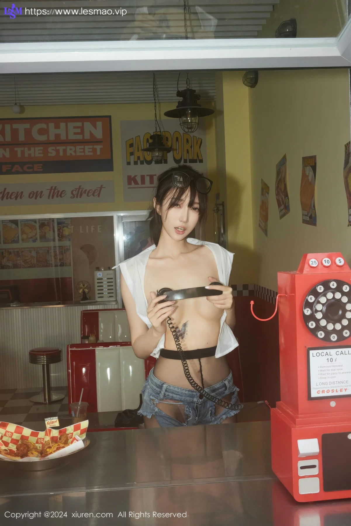 XiuRen 秀人 No.8811 玥儿玥er 超短牛仔裤杭州心愿旅拍11 - 56