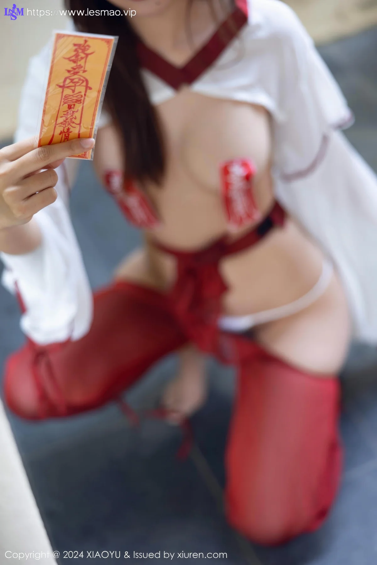 XiuRen 秀人 No.8814 绮里嘉ula 白色造型服饰性感写真1 - 12