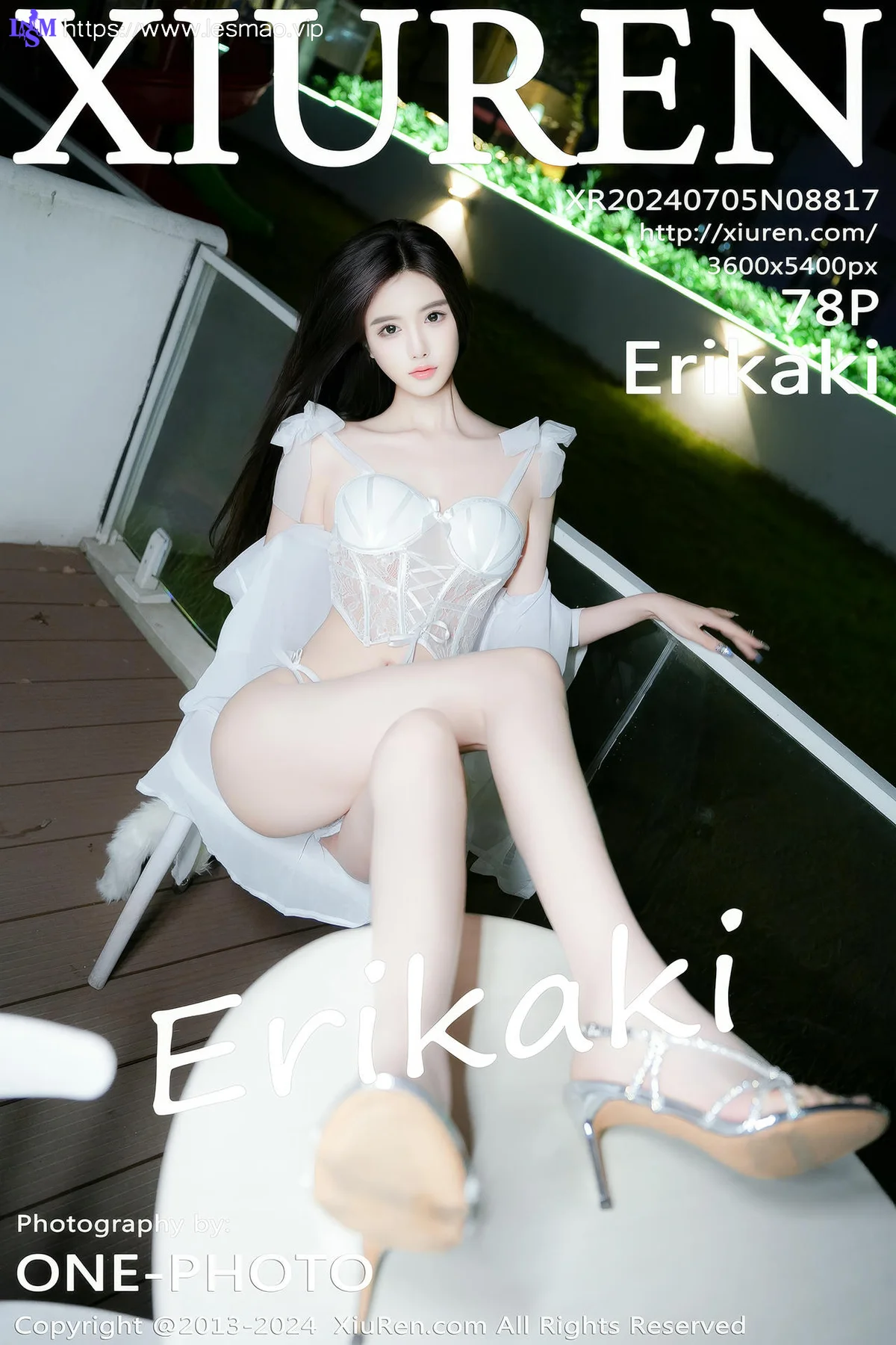 XiuRen 秀人 No.8817 Erikaki 泳池场景拍摄性感写真111 - 79
