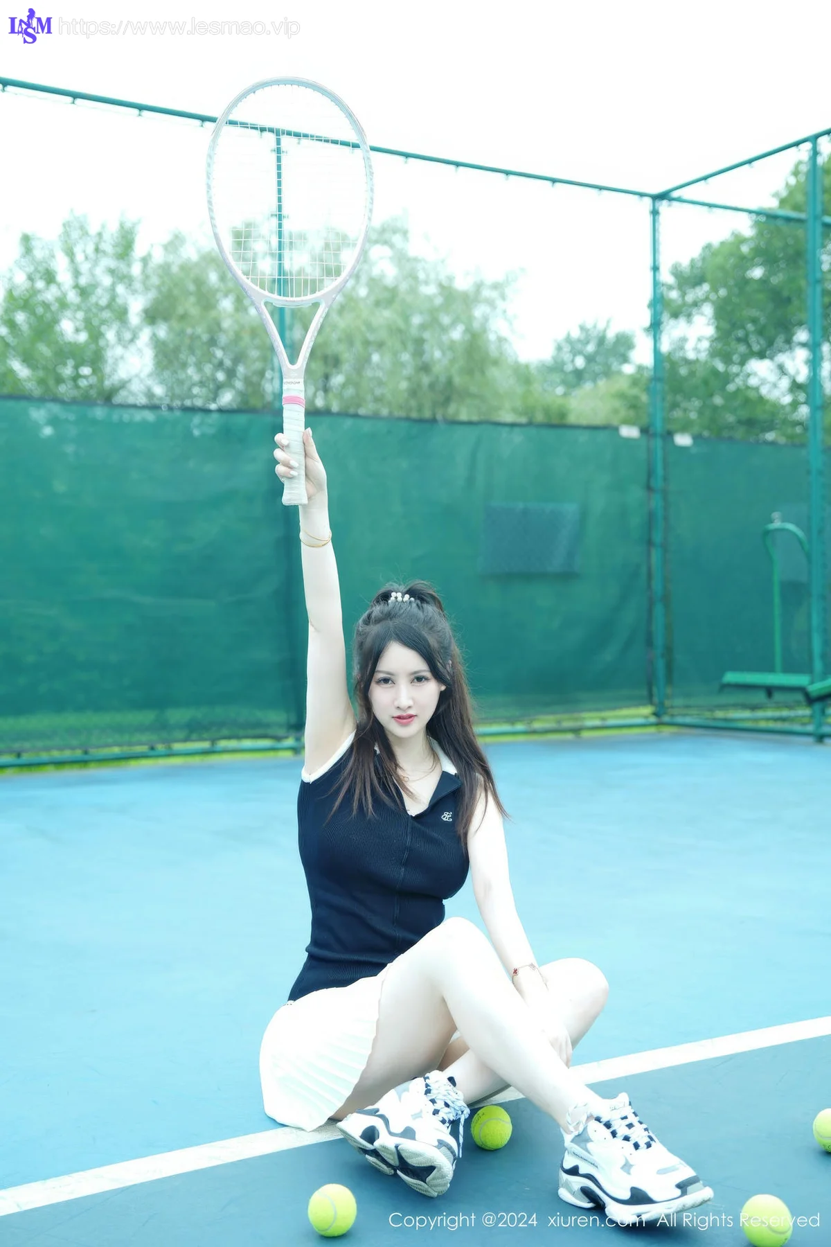 XiuRen 秀人 No.8821 诗诗kiki 网球场地性感写真22 - 28