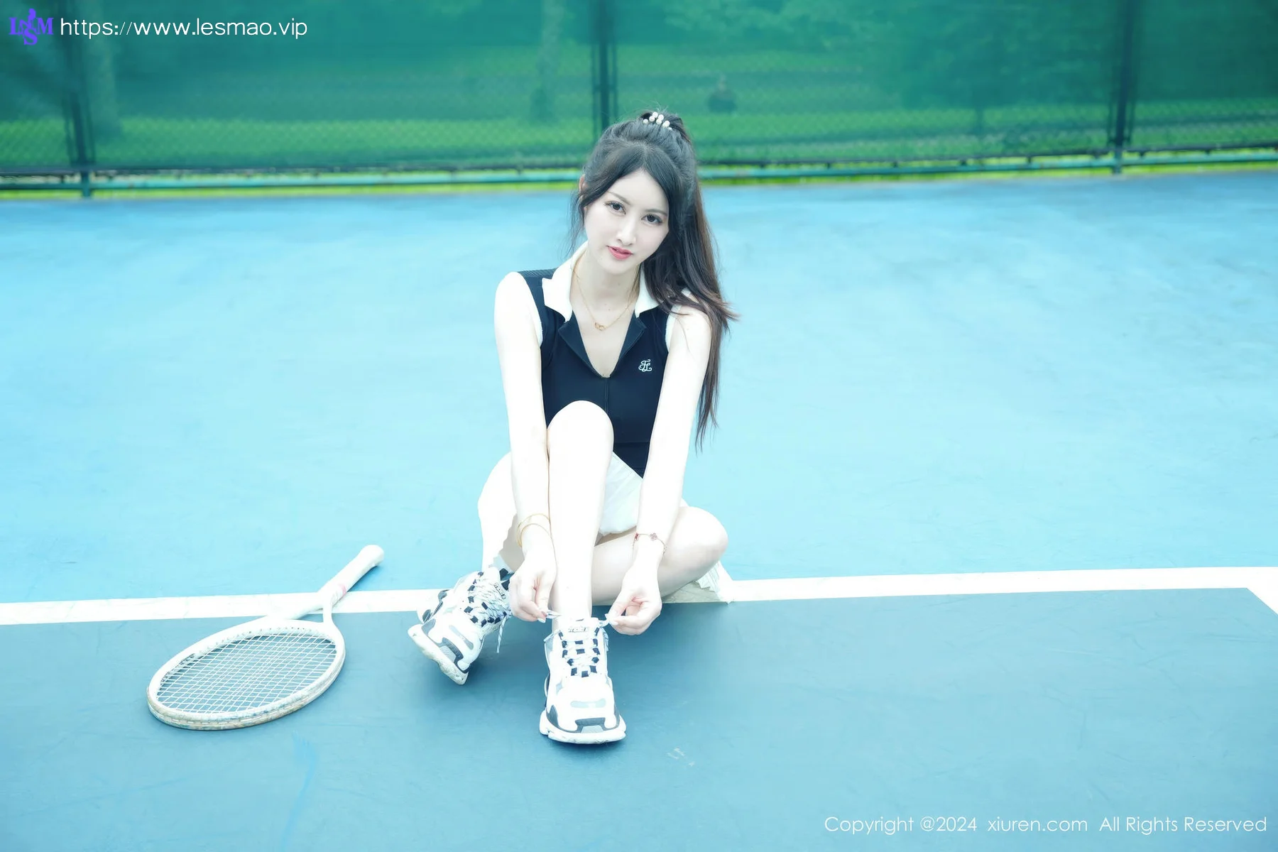 XiuRen 秀人 No.8821 诗诗kiki 网球场地性感写真22 - 55