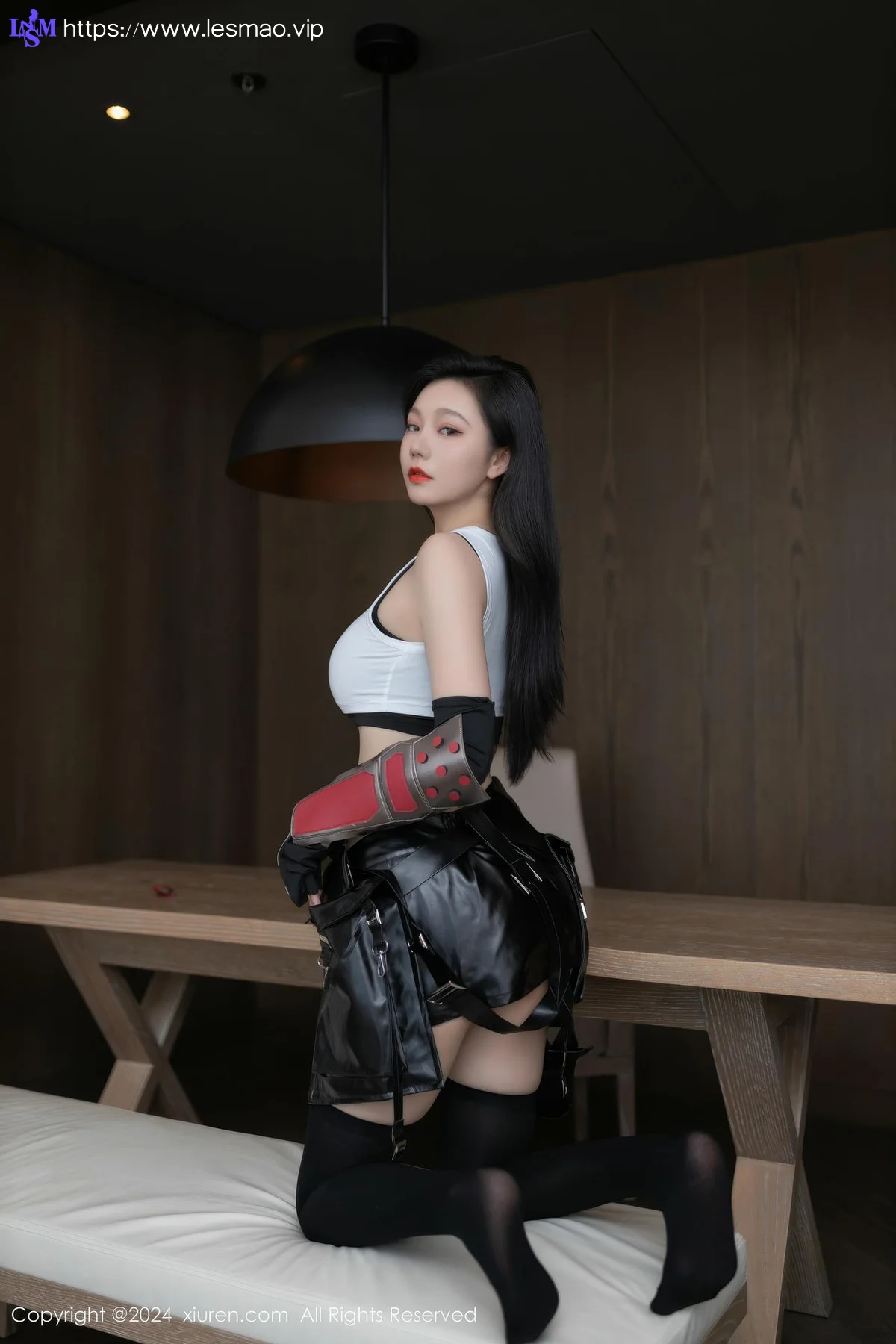 XiuRen 秀人 No.8829 安然anran CosPlay蒂法服饰迪拜旅拍11 - 17