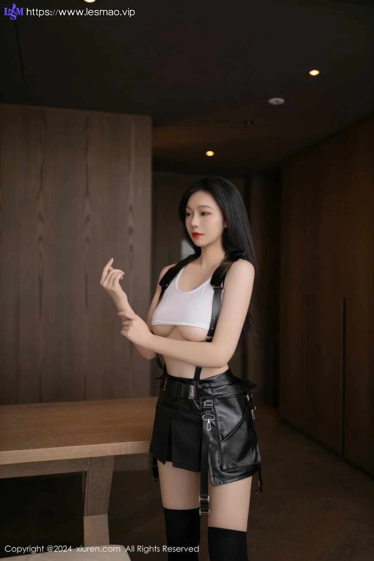 XiuRen 秀人 No.8829 安然anran CosPlay蒂法服饰迪拜旅拍11 - 47