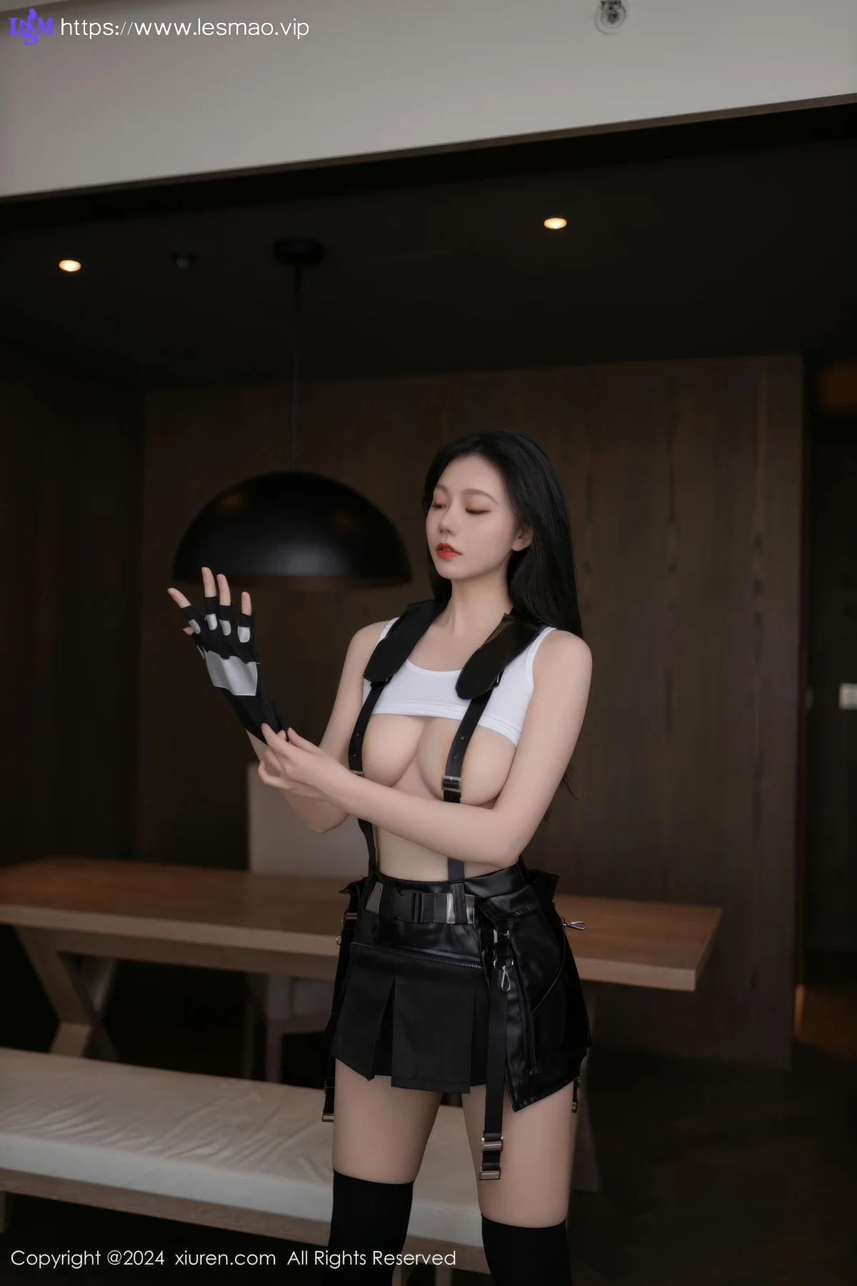 XiuRen 秀人 No.8829 安然anran CosPlay蒂法服饰迪拜旅拍11 - 62