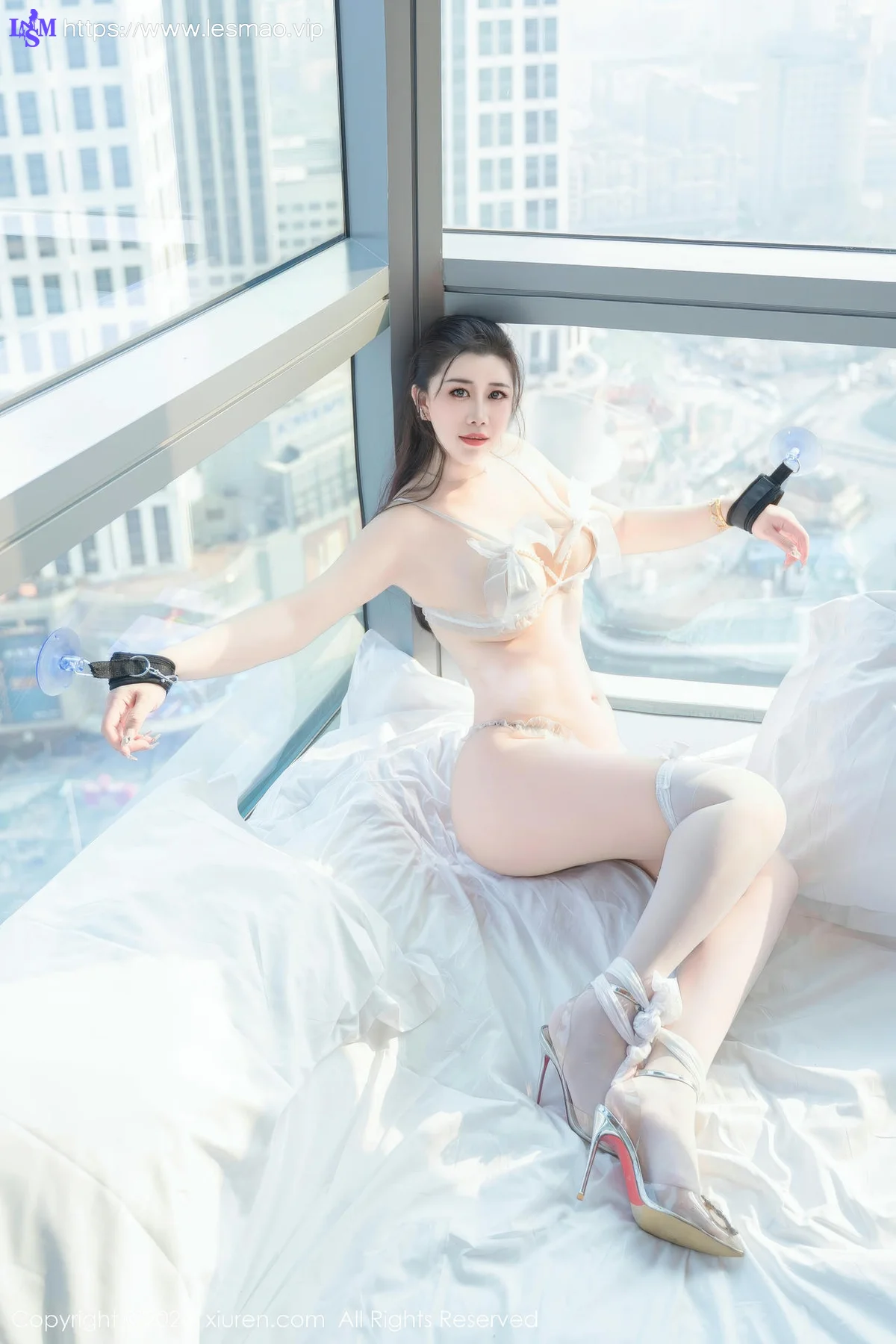 XiuRen 秀人 No.8837 王婉悠Queen 蕾丝珍珠睡衣性感写真 - 57