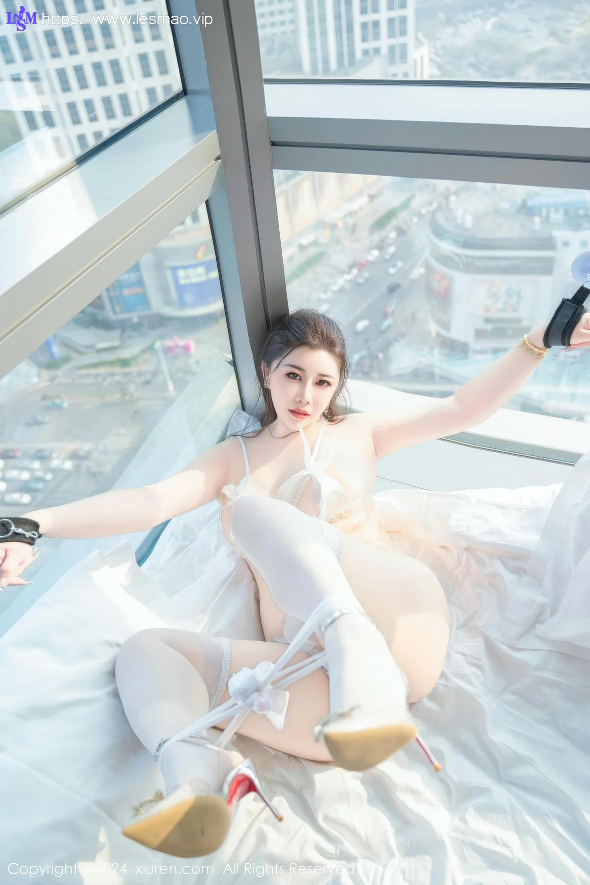 XiuRen 秀人 No.8837 王婉悠Queen 蕾丝珍珠睡衣性感写真 - 64