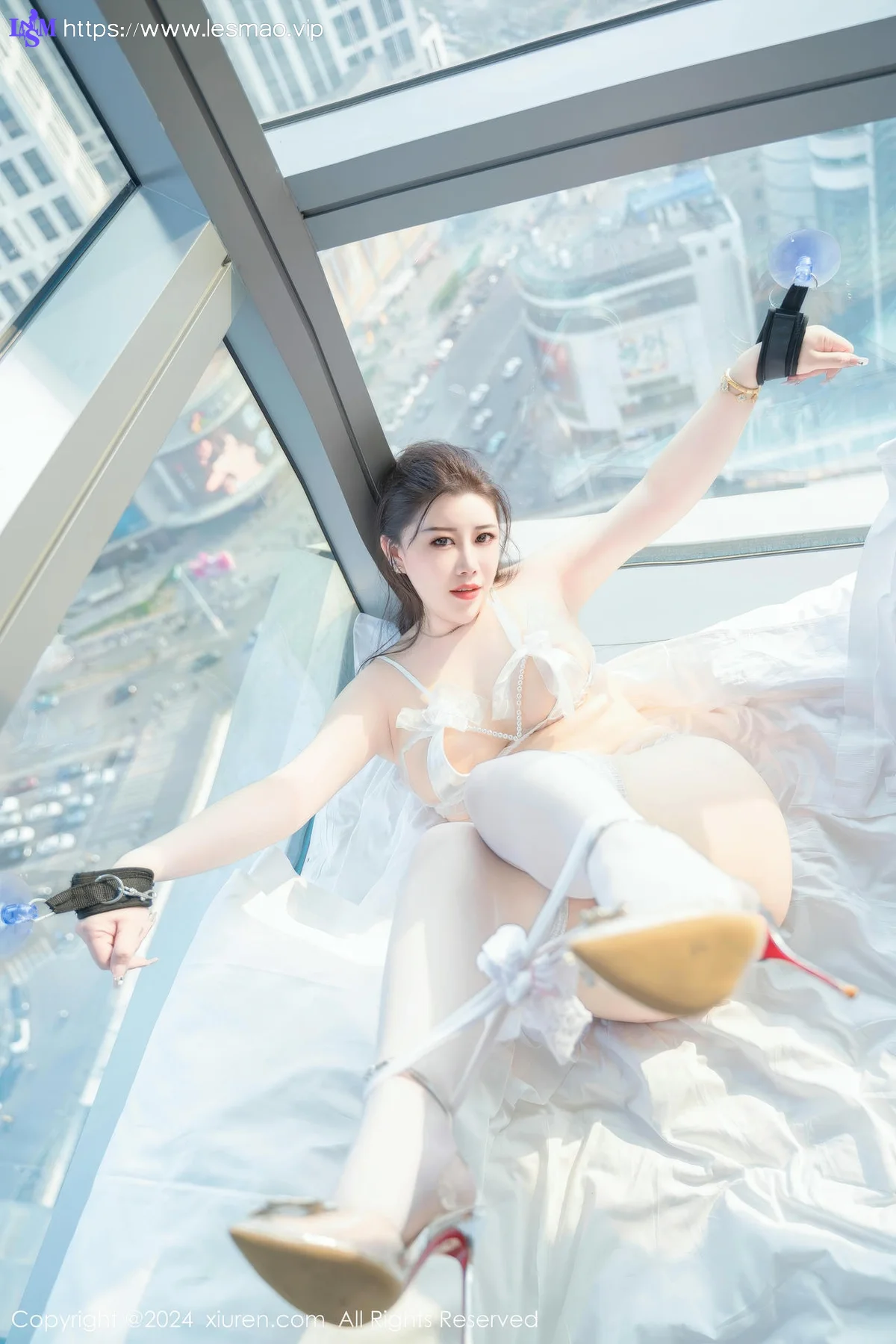 XiuRen 秀人 No.8837 王婉悠Queen 蕾丝珍珠睡衣性感写真 - 65