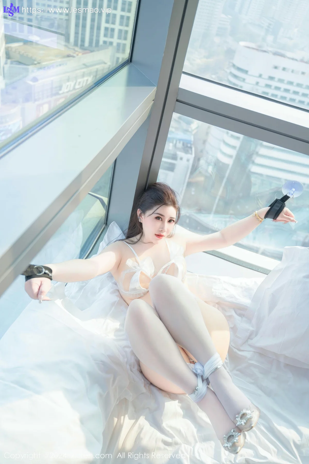 XiuRen 秀人 No.8837 王婉悠Queen 蕾丝珍珠睡衣性感写真 - 66