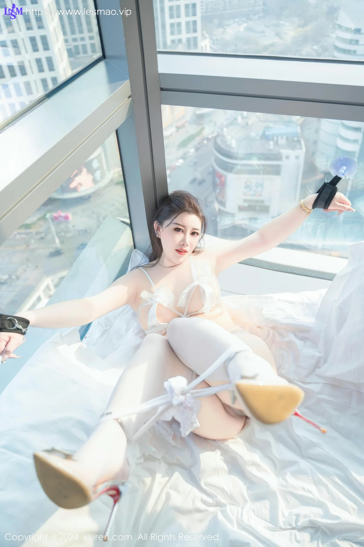 XiuRen 秀人 No.8837 王婉悠Queen 蕾丝珍珠睡衣性感写真 - 70