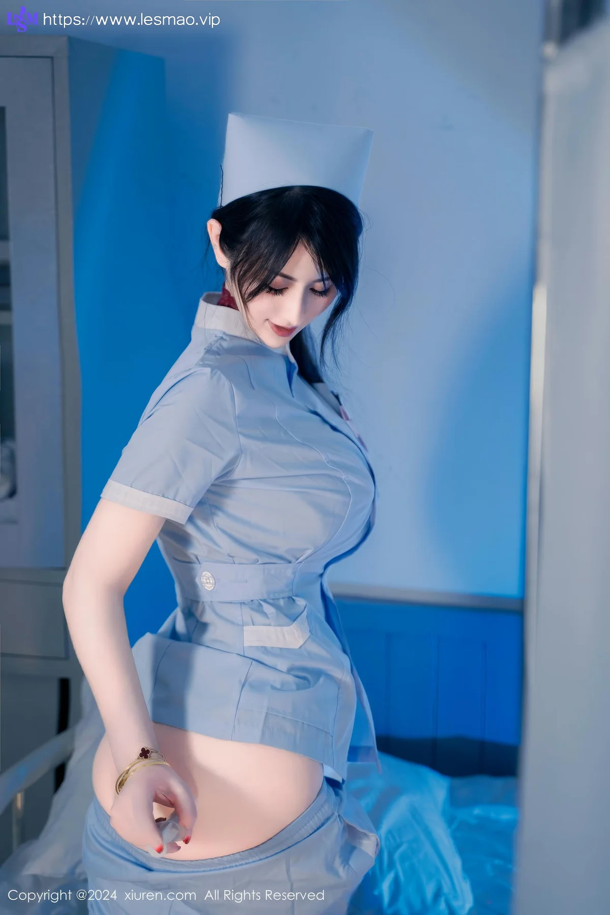 XiuRen 秀人 No.8859 诗诗kiki 日系保健室护士无人放飞自我性感写真1 - 12