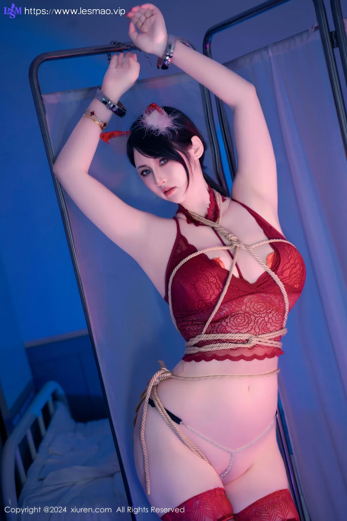 XiuRen 秀人 No.8859 诗诗kiki 日系保健室护士无人放飞自我性感写真1 - 98