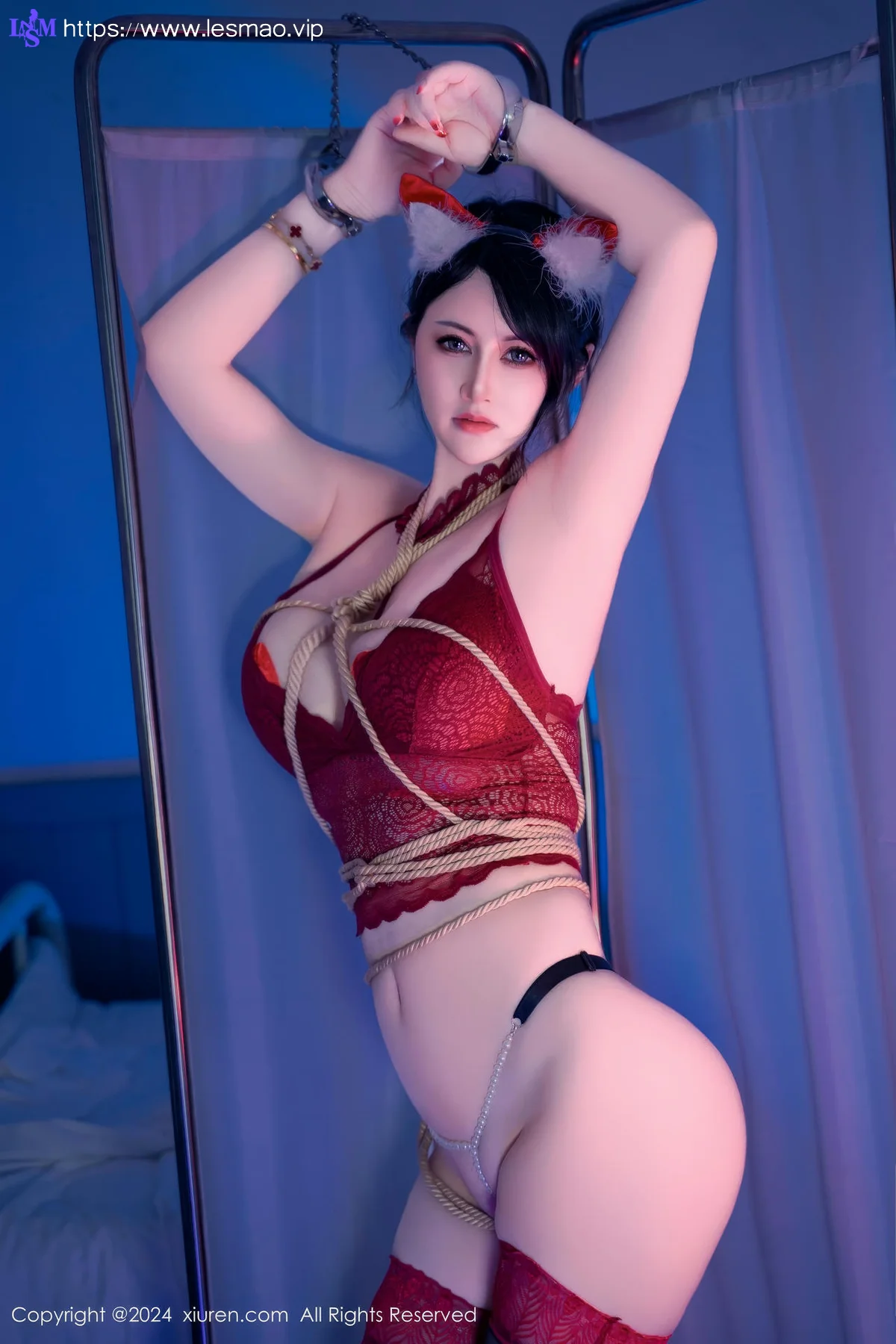 XiuRen 秀人 No.8859 诗诗kiki 日系保健室护士无人放飞自我性感写真1 - 100