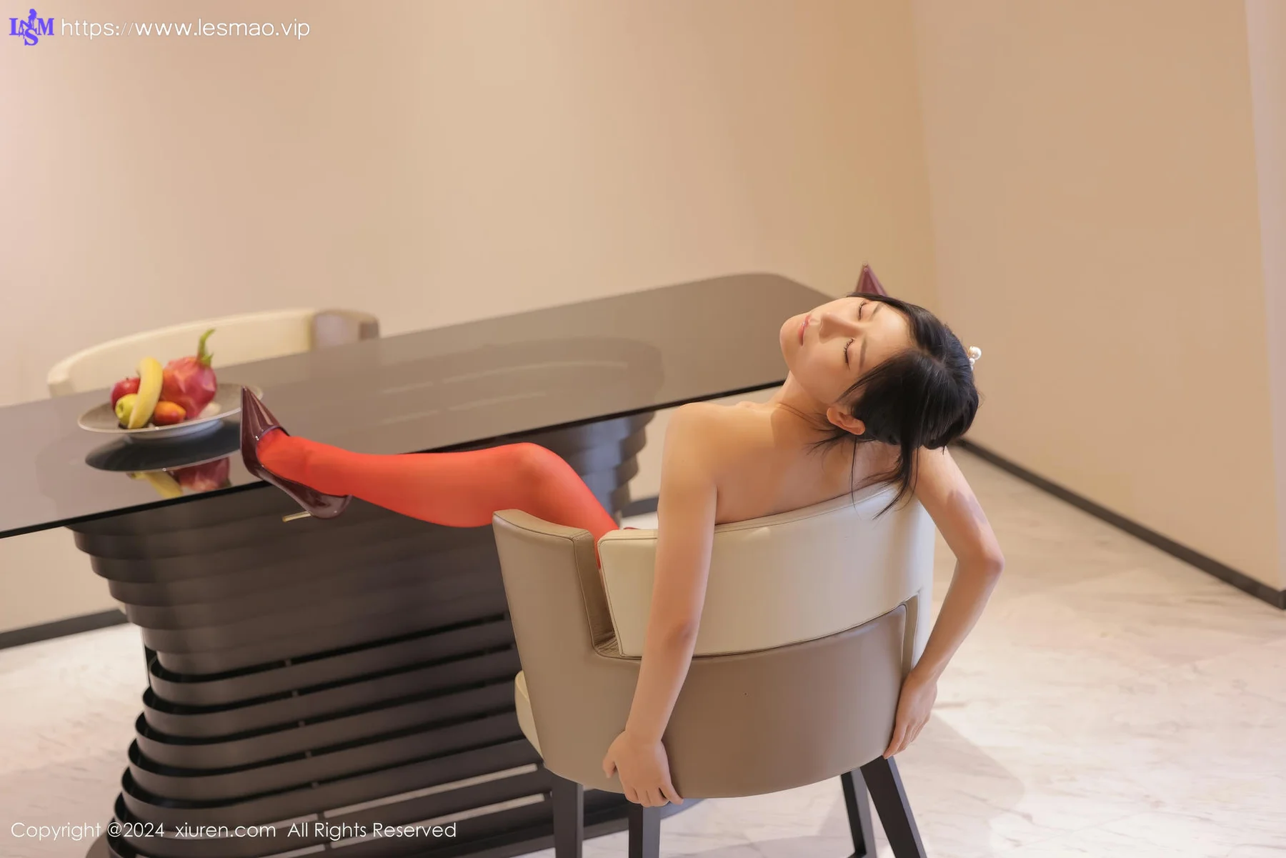 XiuRen 秀人 No.8871 尹甜甜 红色旗袍性感写真22 - 74