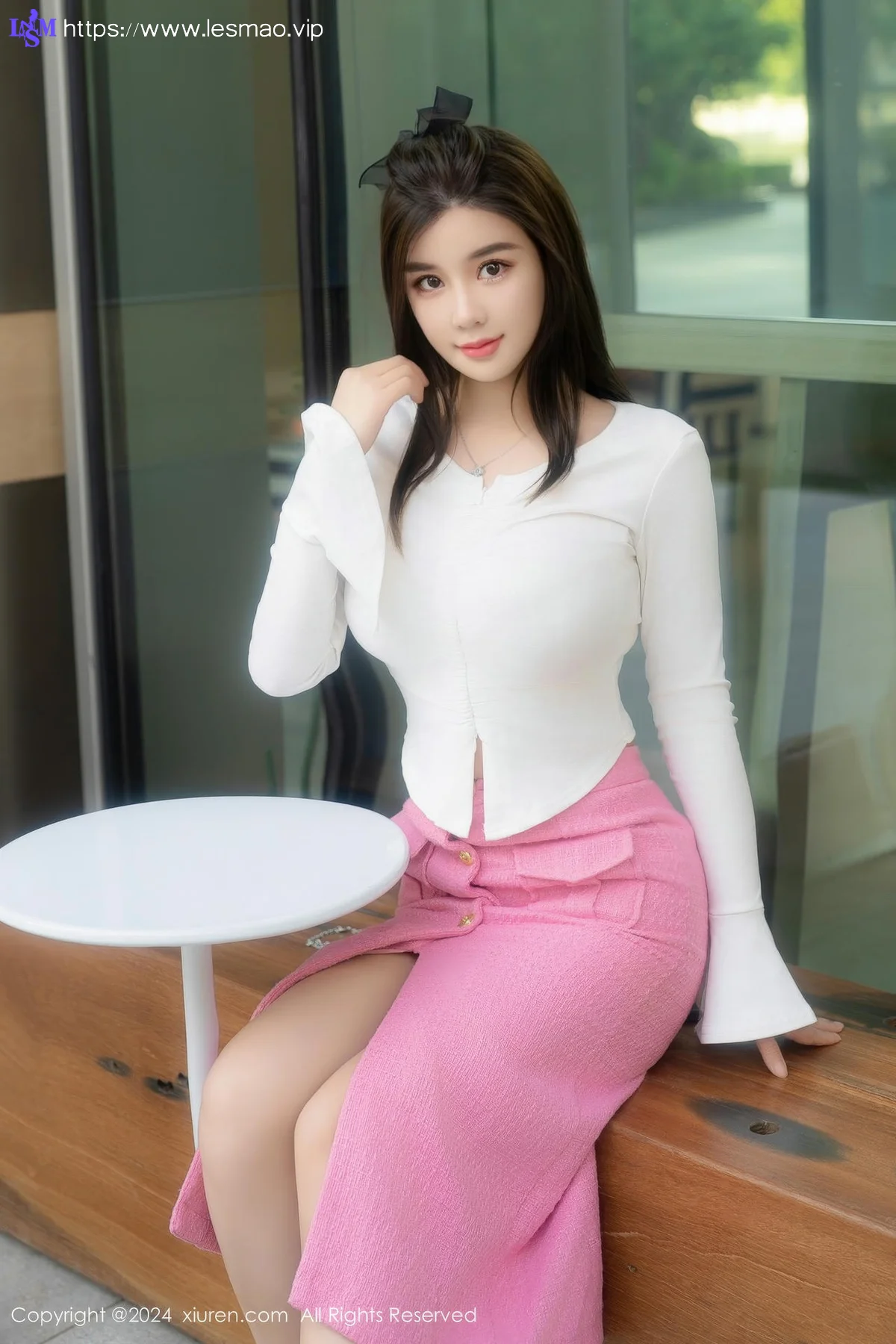 XiuRen 秀人 No.8872 周jojobaby 粉色情趣内衣性感写真 - 19