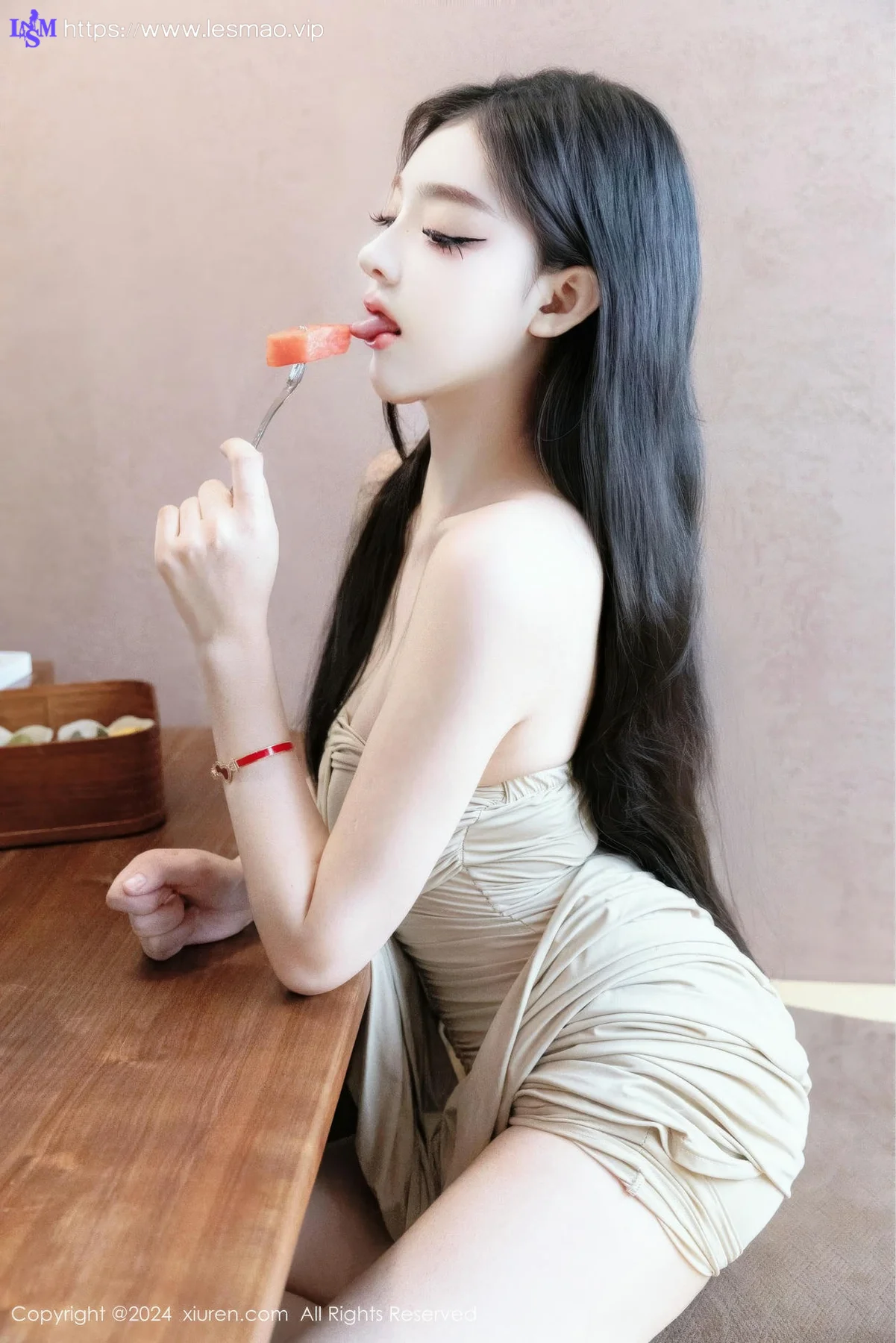 XiuRen 秀人 No.8883 龙雪儿 米色吊带性感写真3 - 61