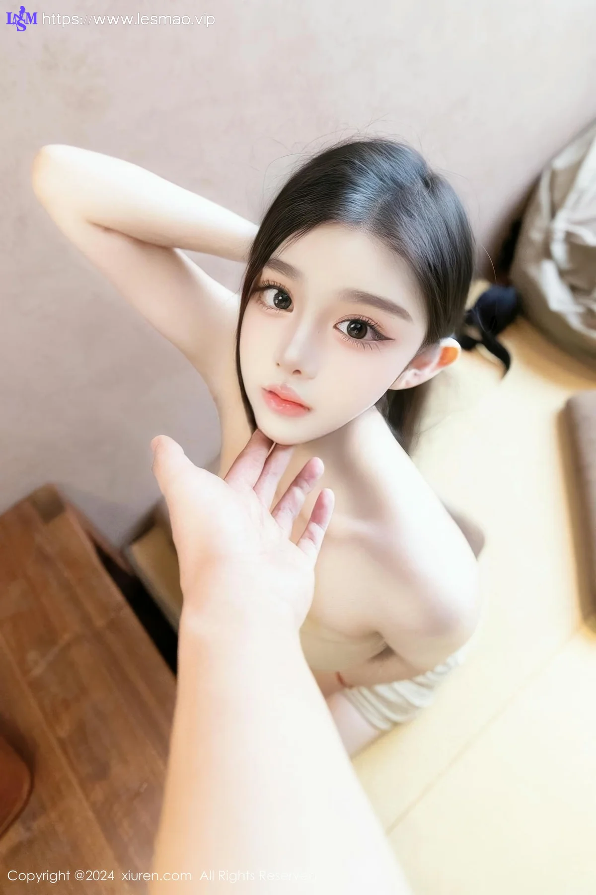XiuRen 秀人 No.8883 龙雪儿 米色吊带性感写真3 - 83