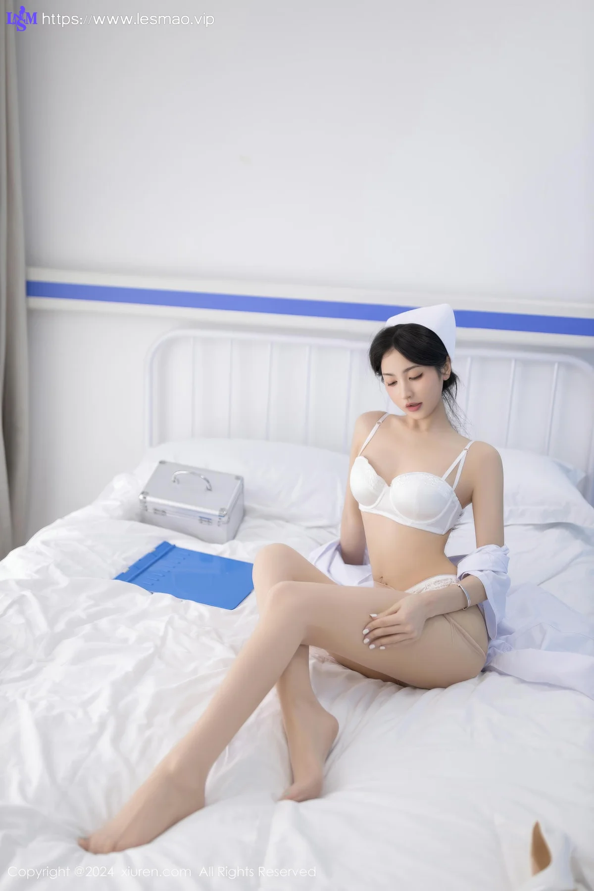 XiuRen 秀人 No.8897 鱼尾fish 白色护士制服性感写真11 - 32