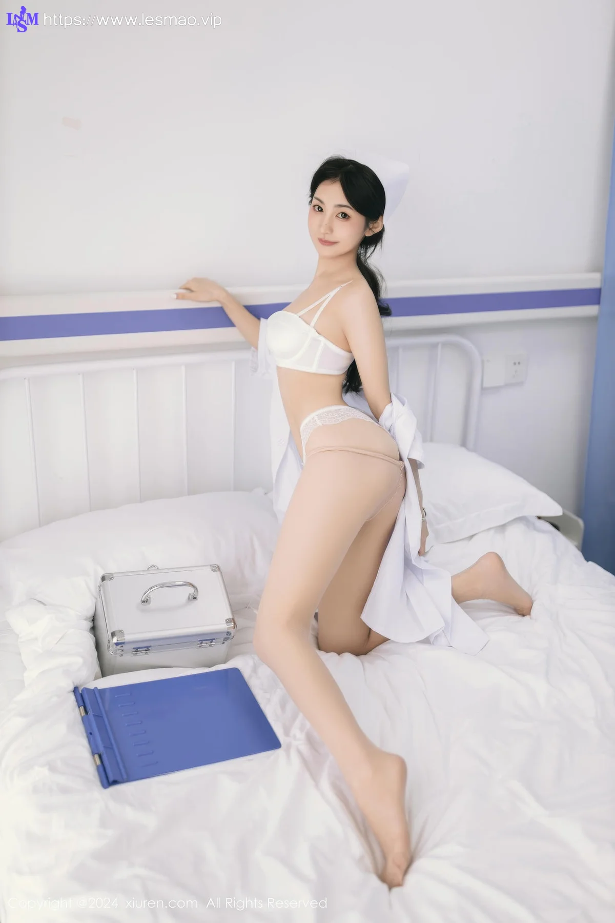 XiuRen 秀人 No.8897 鱼尾fish 白色护士制服性感写真11 - 34