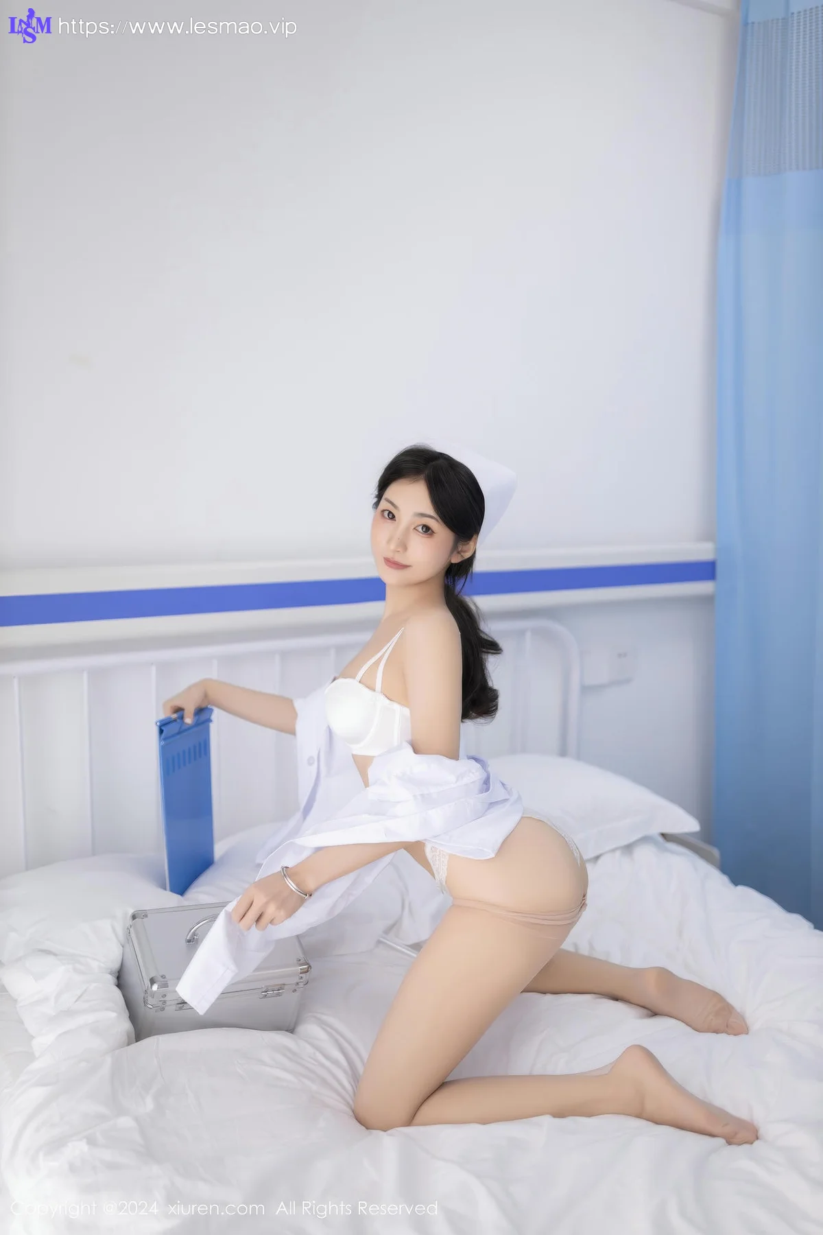 XiuRen 秀人 No.8897 鱼尾fish 白色护士制服性感写真11 - 36