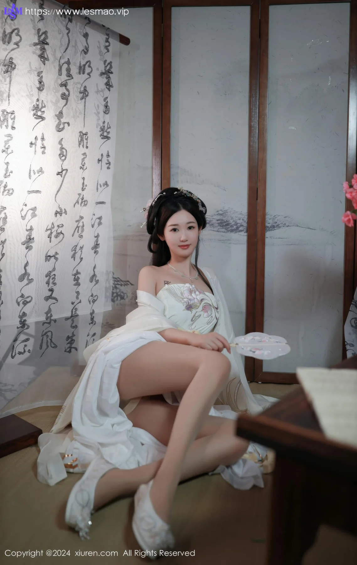 XiuRen 秀人 No.8898 唐安琪 浅色古装迪拜旅拍11 - 9