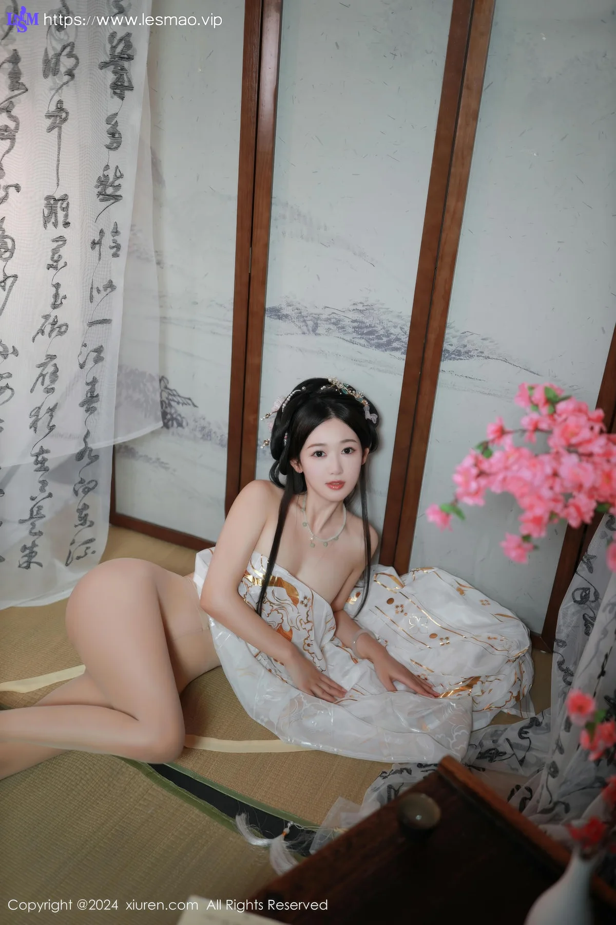 XiuRen 秀人 No.8898 唐安琪 浅色古装迪拜旅拍11 - 34