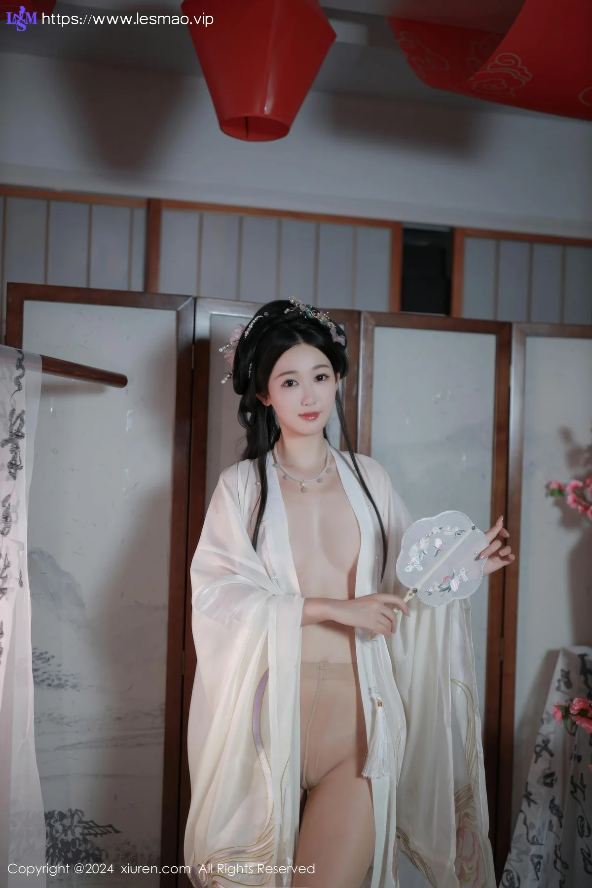 XiuRen 秀人 No.8898 唐安琪 浅色古装迪拜旅拍11 - 50