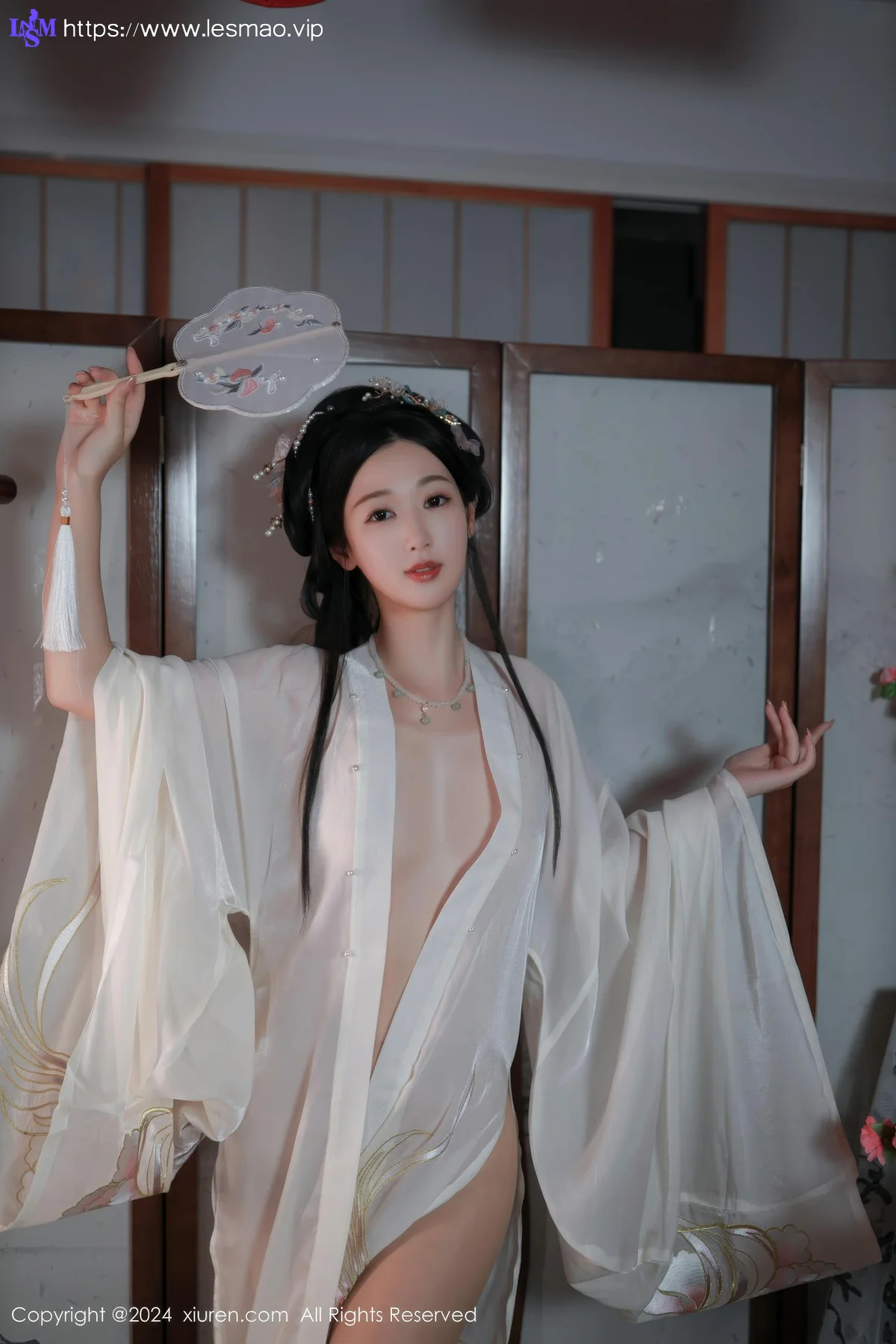 XiuRen 秀人 No.8898 唐安琪 浅色古装迪拜旅拍11 - 51