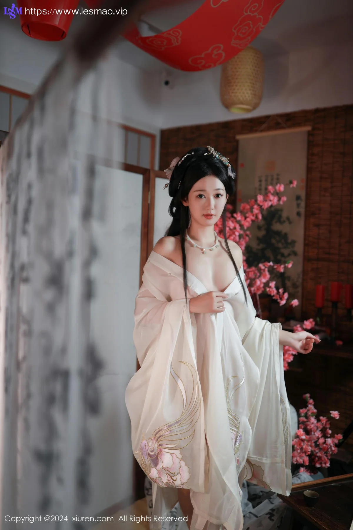 XiuRen 秀人 No.8898 唐安琪 浅色古装迪拜旅拍11 - 57