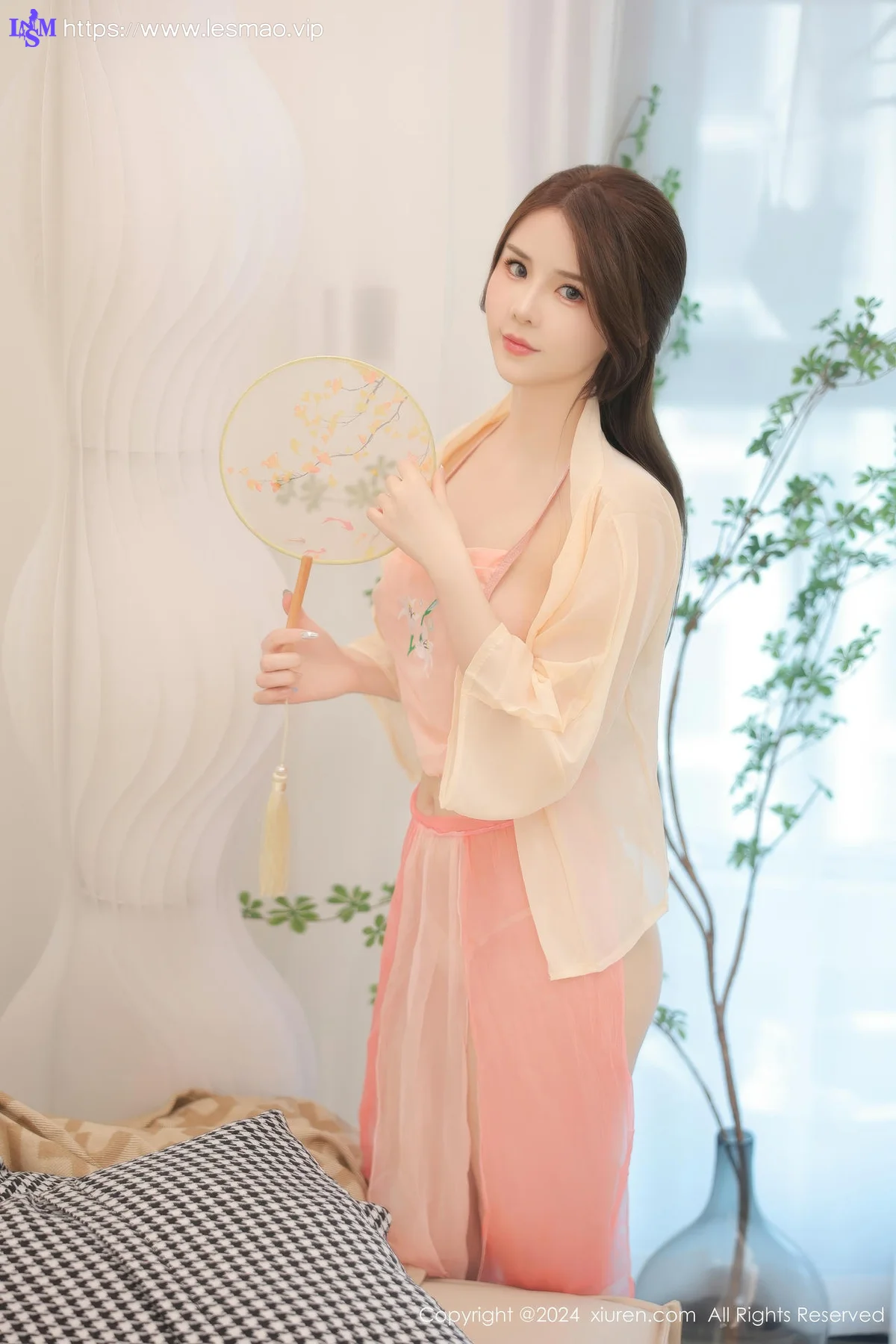 XiuRen 秀人 No.8906 软软酱 粉色古装性感写真33 - 13