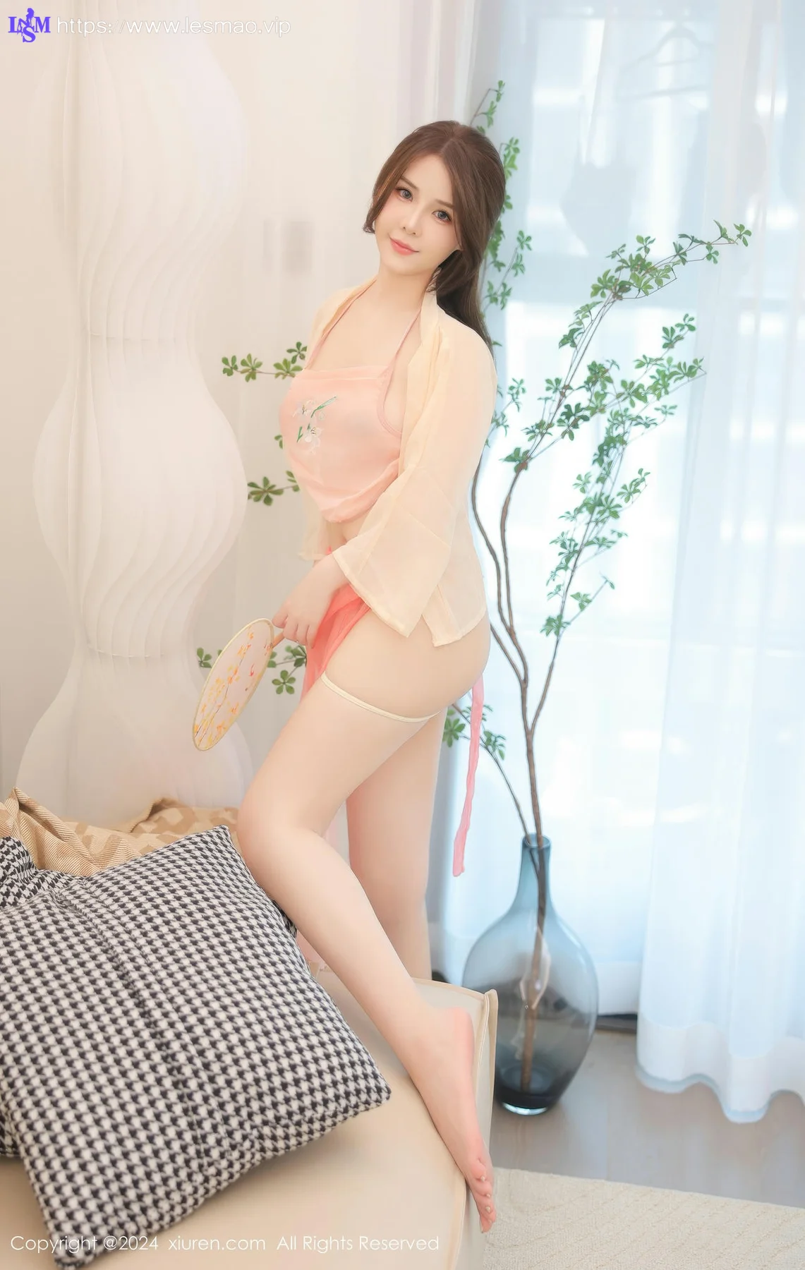 XiuRen 秀人 No.8906 软软酱 粉色古装性感写真33 - 14