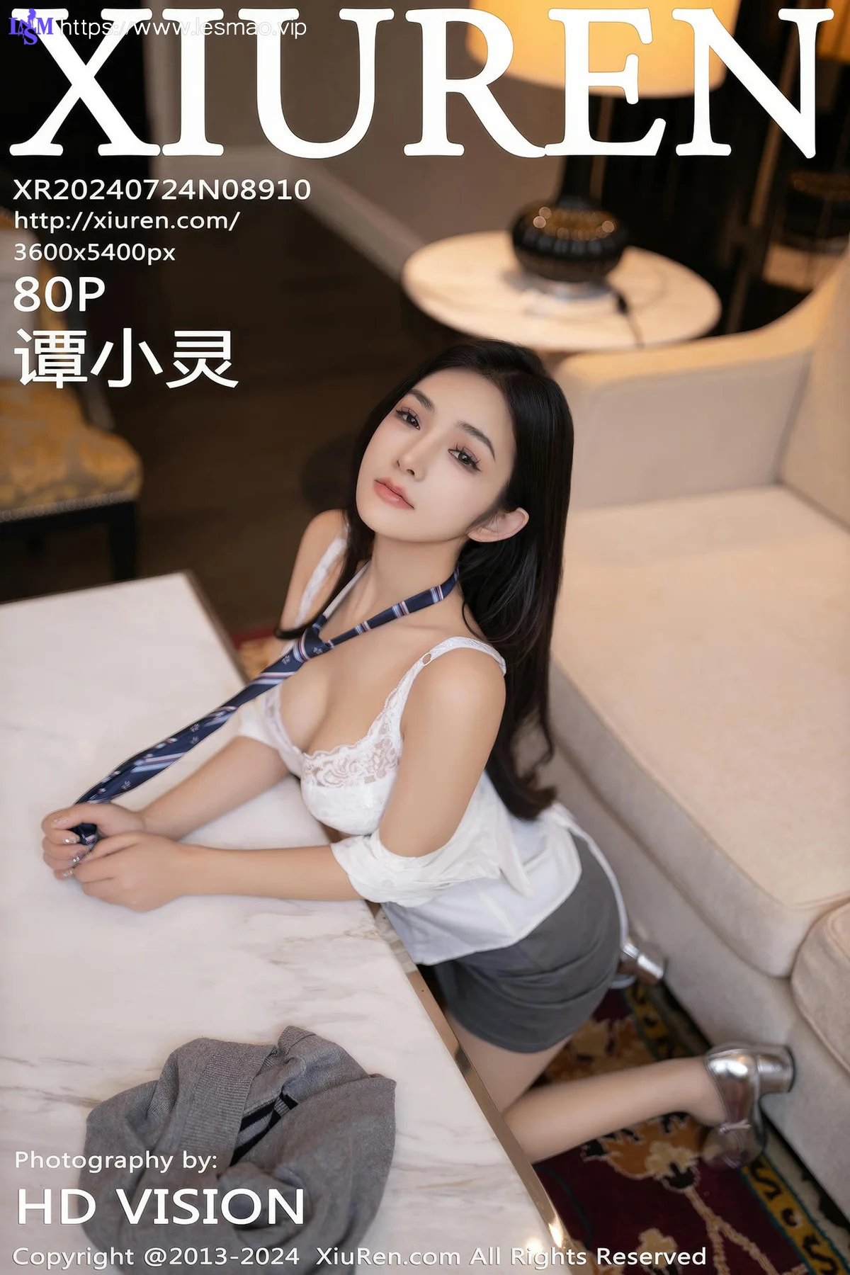 XiuRen 秀人 No.8910 谭小灵 学生制服性感写真3 - 81