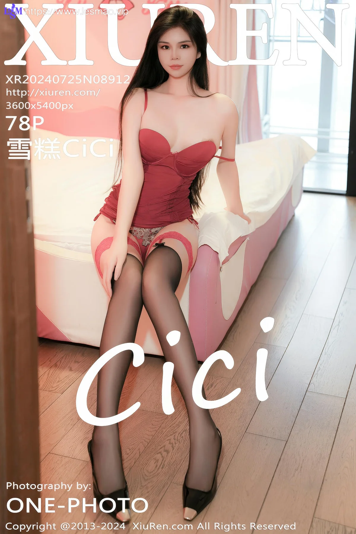 XiuRen 秀人 No.8912 雪糕CiCi 红色情趣服饰性感写真 - 79