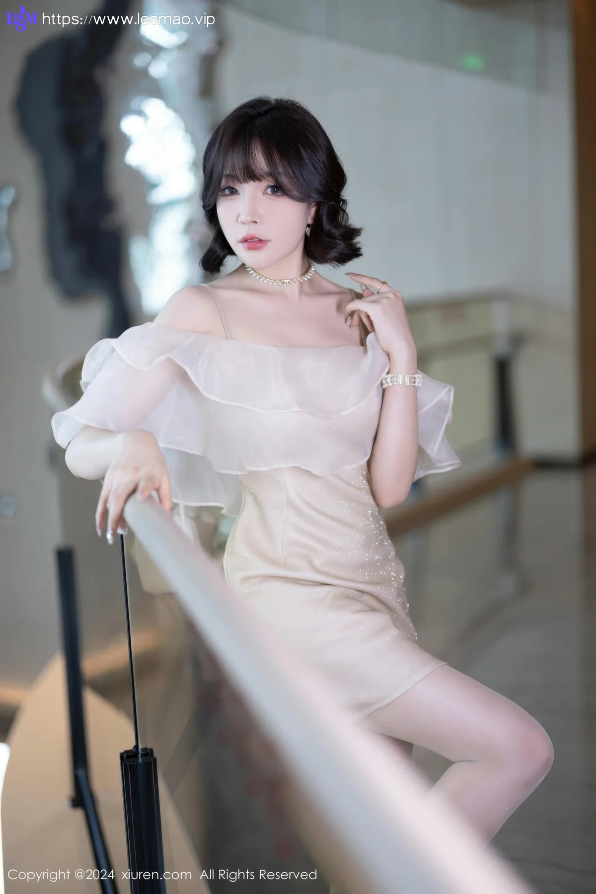 XiuRen 秀人 No.8917 徐莉芝Booty 黑色情趣内衣性感写真3 - 11