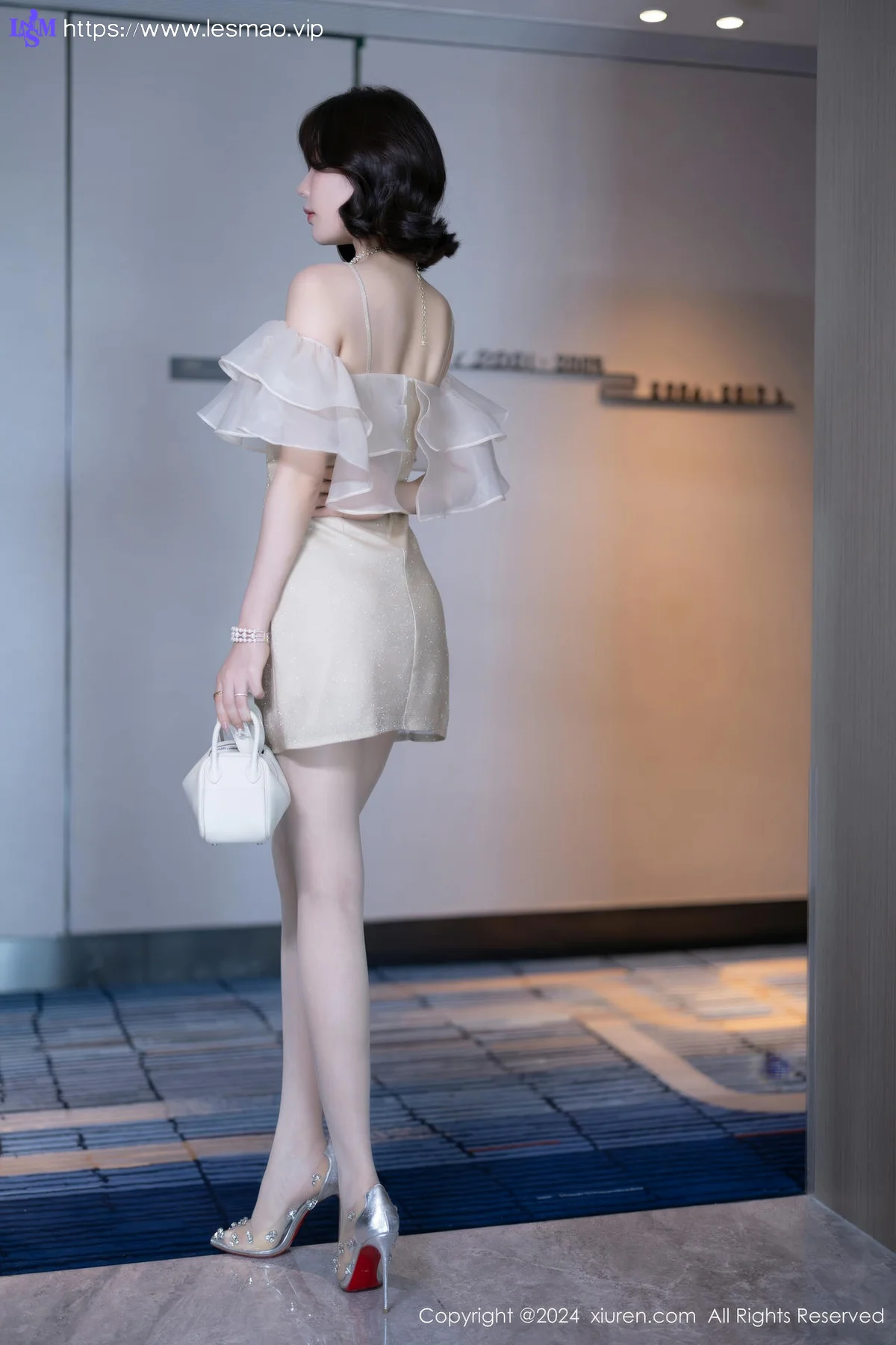 XiuRen 秀人 No.8917 徐莉芝Booty 黑色情趣内衣性感写真3 - 13