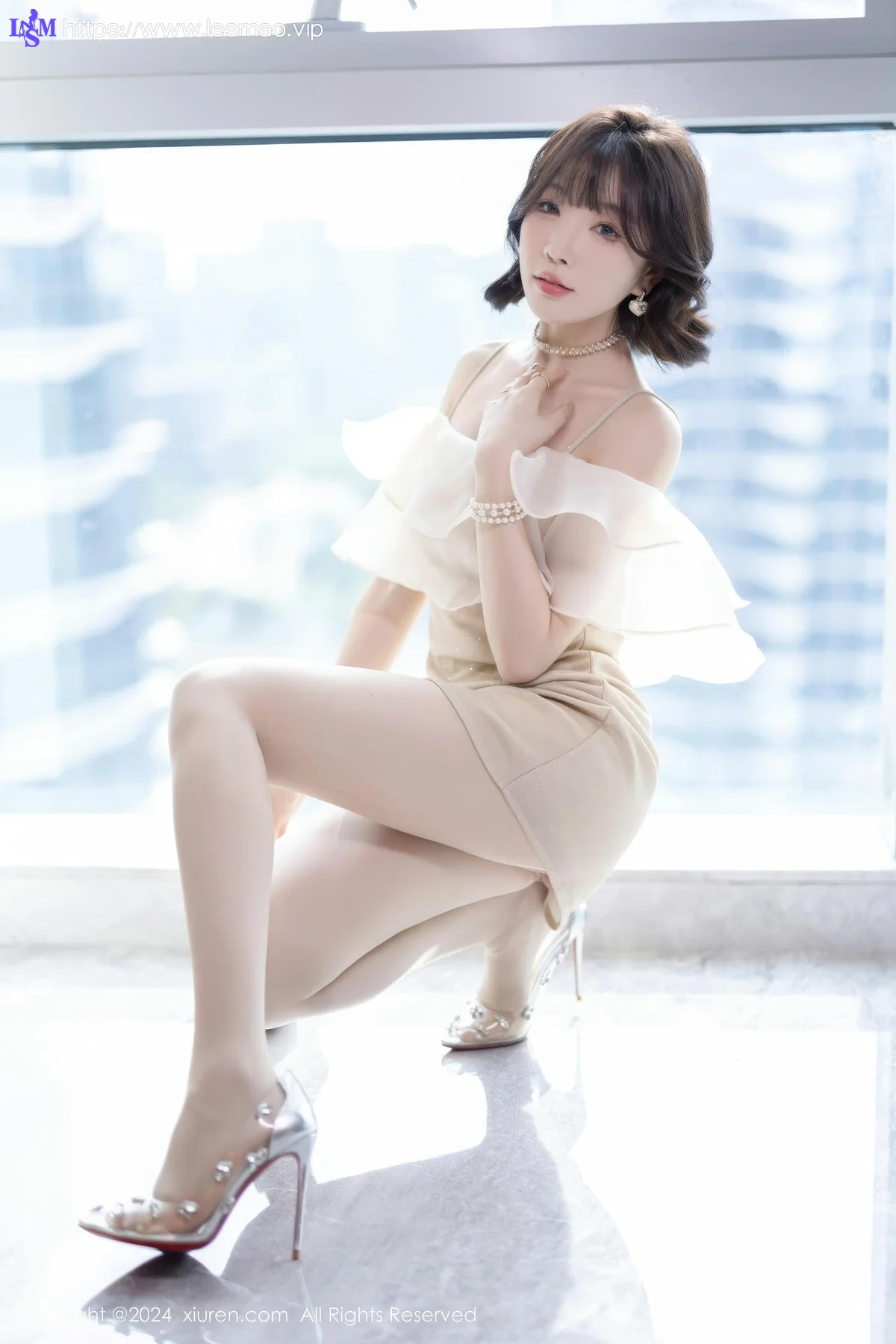XiuRen 秀人 No.8917 徐莉芝Booty 黑色情趣内衣性感写真3 - 18