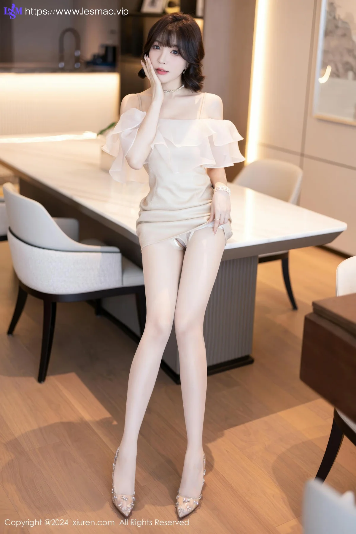 XiuRen 秀人 No.8917 徐莉芝Booty 黑色情趣内衣性感写真3 - 22